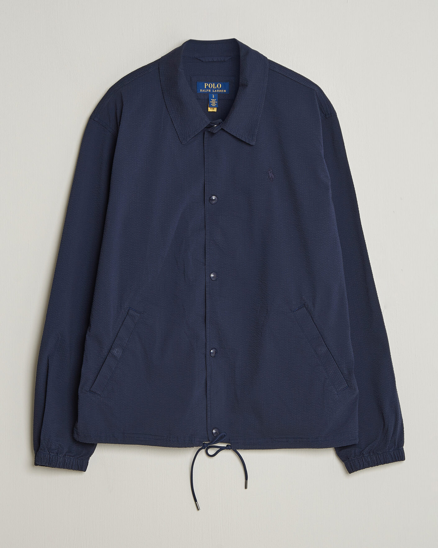 Herren | Jacken | Polo Ralph Lauren | Seersucker Windbreaker Jacket Newport Navy