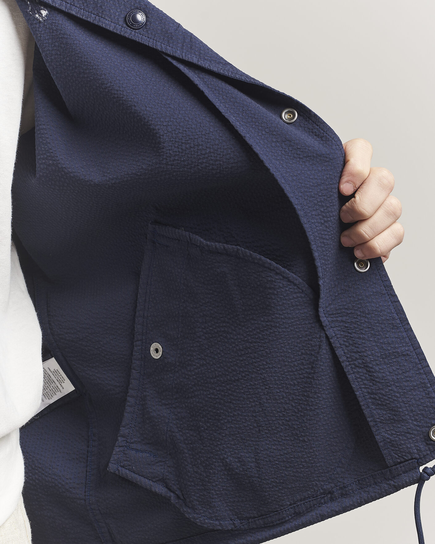 Herren | Jacken | Polo Ralph Lauren | Seersucker Windbreaker Jacket Newport Navy