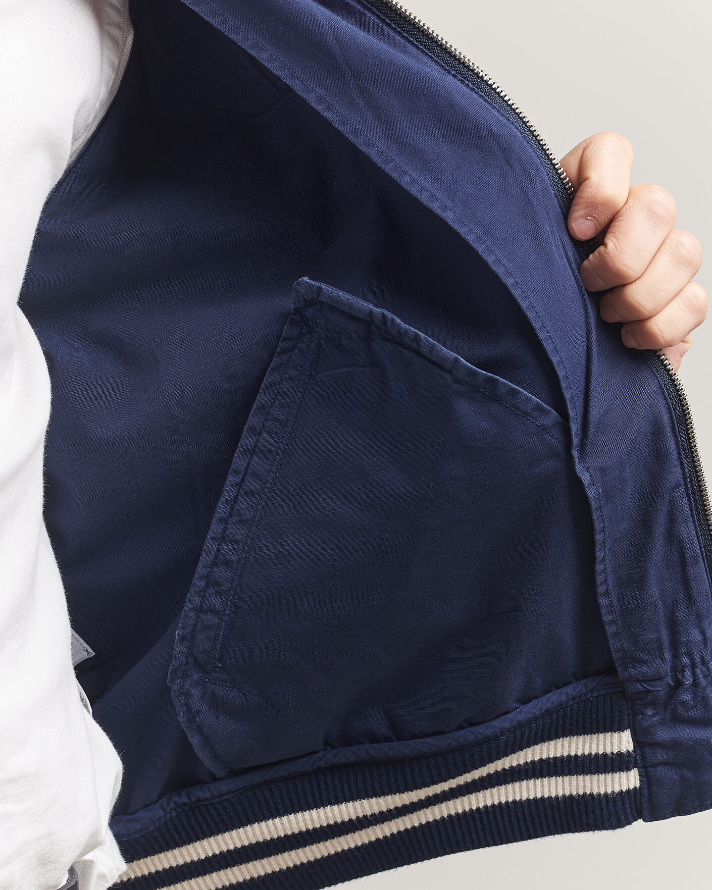 Herren | Jacken | Polo Ralph Lauren | Rustic Canvas Bomberjacket Newport Navy