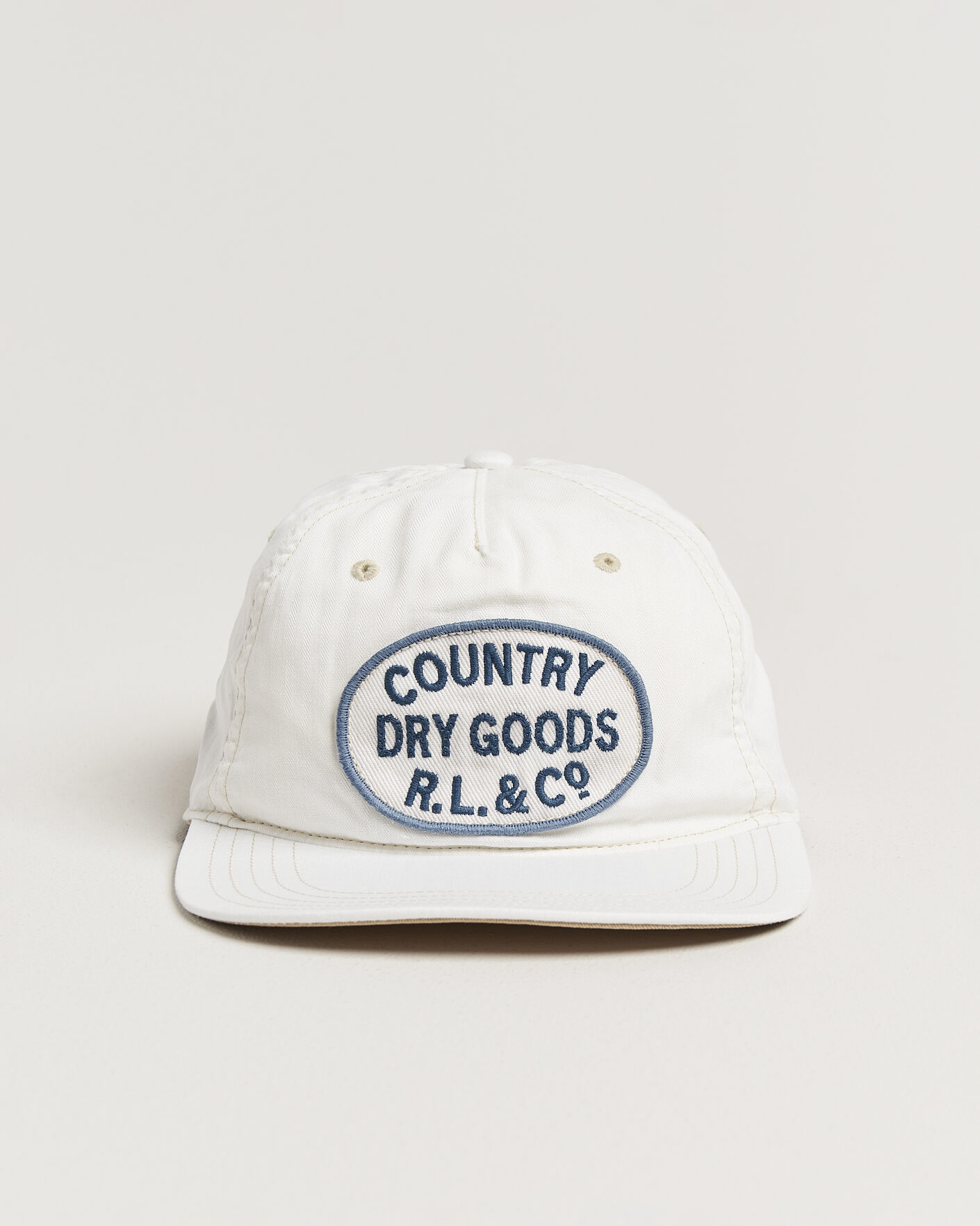 Herren | Hüte & Mützen | Polo Ralph Lauren | Cotton Herringbone Cap White