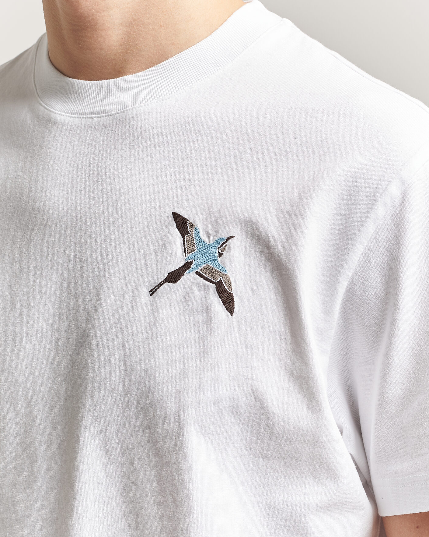 Herren | T-Shirts | Axel Arigato | Micro Bee Bird T-Shirt White