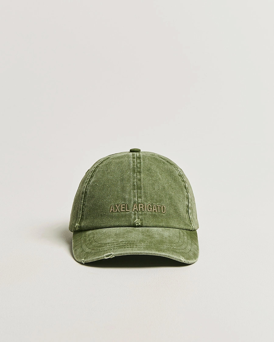 Herren | Hüte & Mützen | Axel Arigato | AA Logo Cap Washed Green
