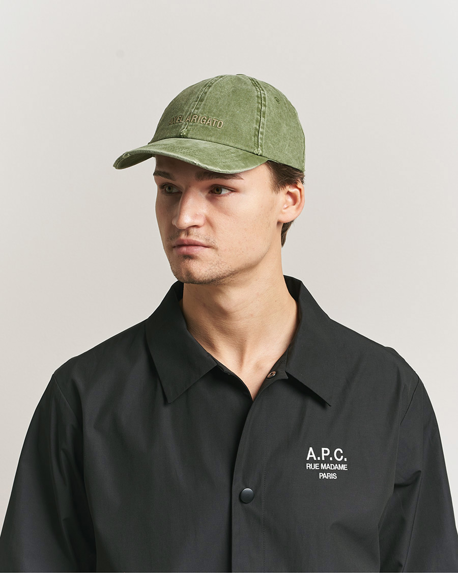 Herren | Hüte & Mützen | Axel Arigato | AA Logo Cap Washed Green
