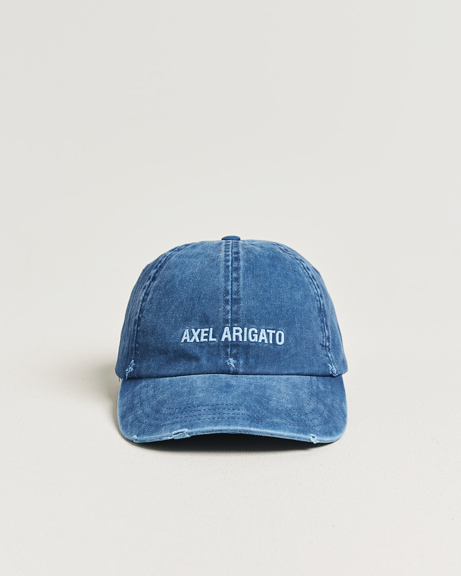 Herren | Hüte & Mützen | Axel Arigato | AA Logo Cap Washed Blue