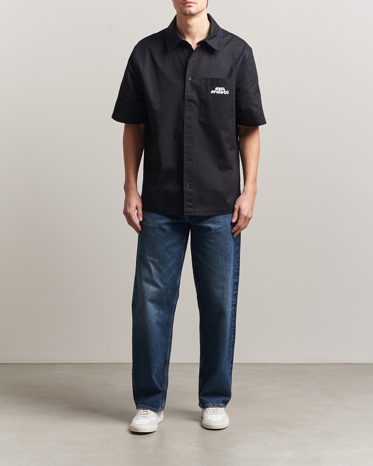 Herren | Hemden | Axel Arigato | Drew Short Sleeve Shirt Black