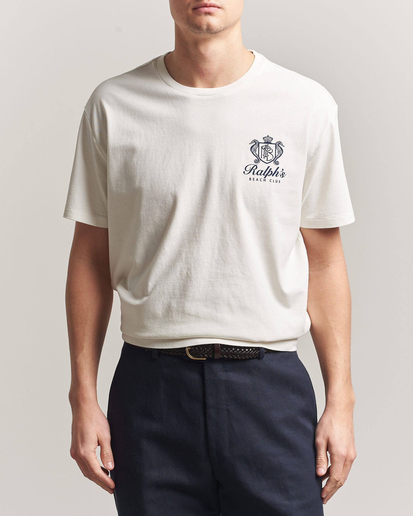 Herren | T-Shirts | Polo Ralph Lauren | Ralph's Beach Club Back Print Tee White