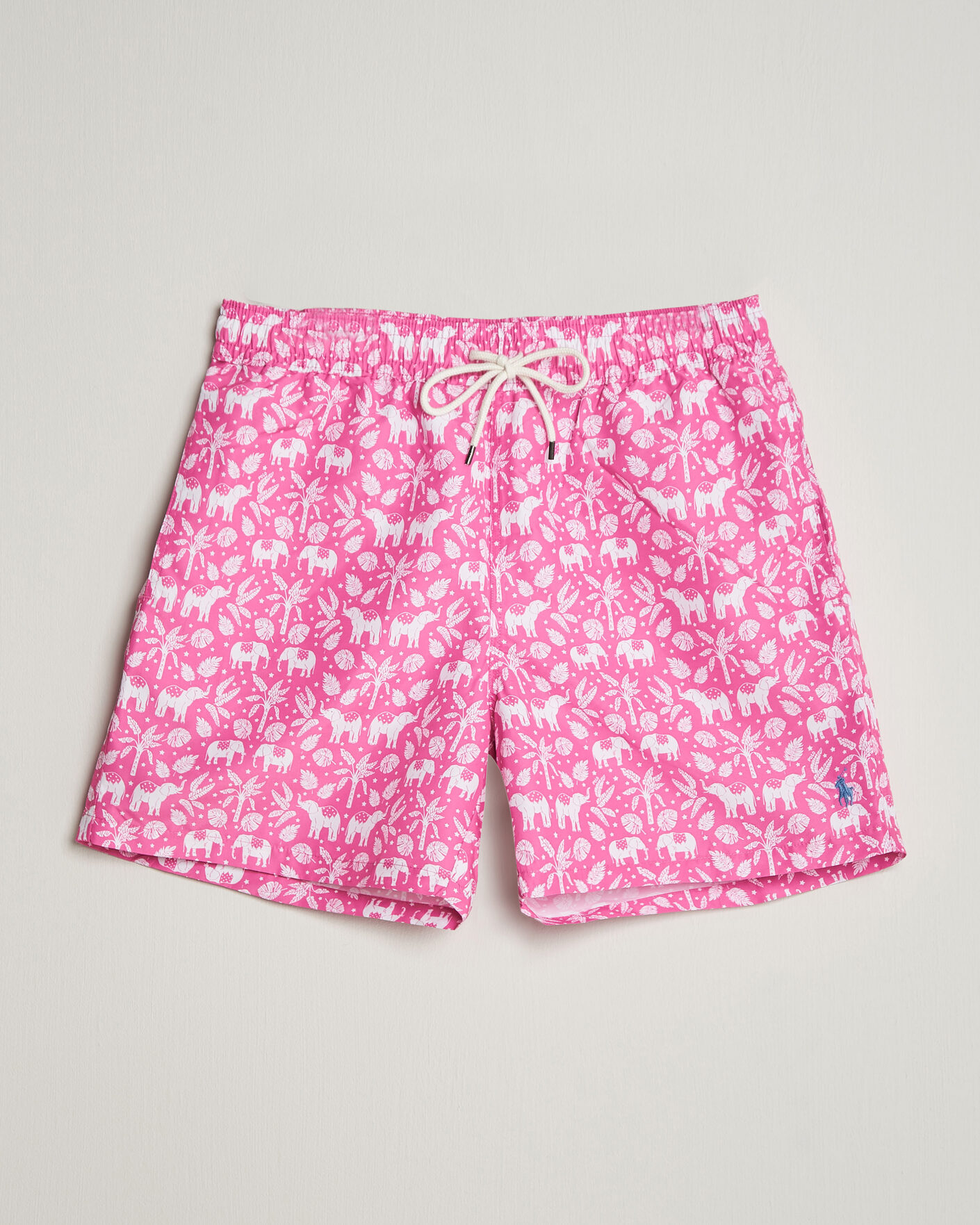 Herren | Polo Ralph Lauren Traveler Print Mid Trunk Pink | Polo Ralph Lauren | Traveler Print Mid Trunk Pink