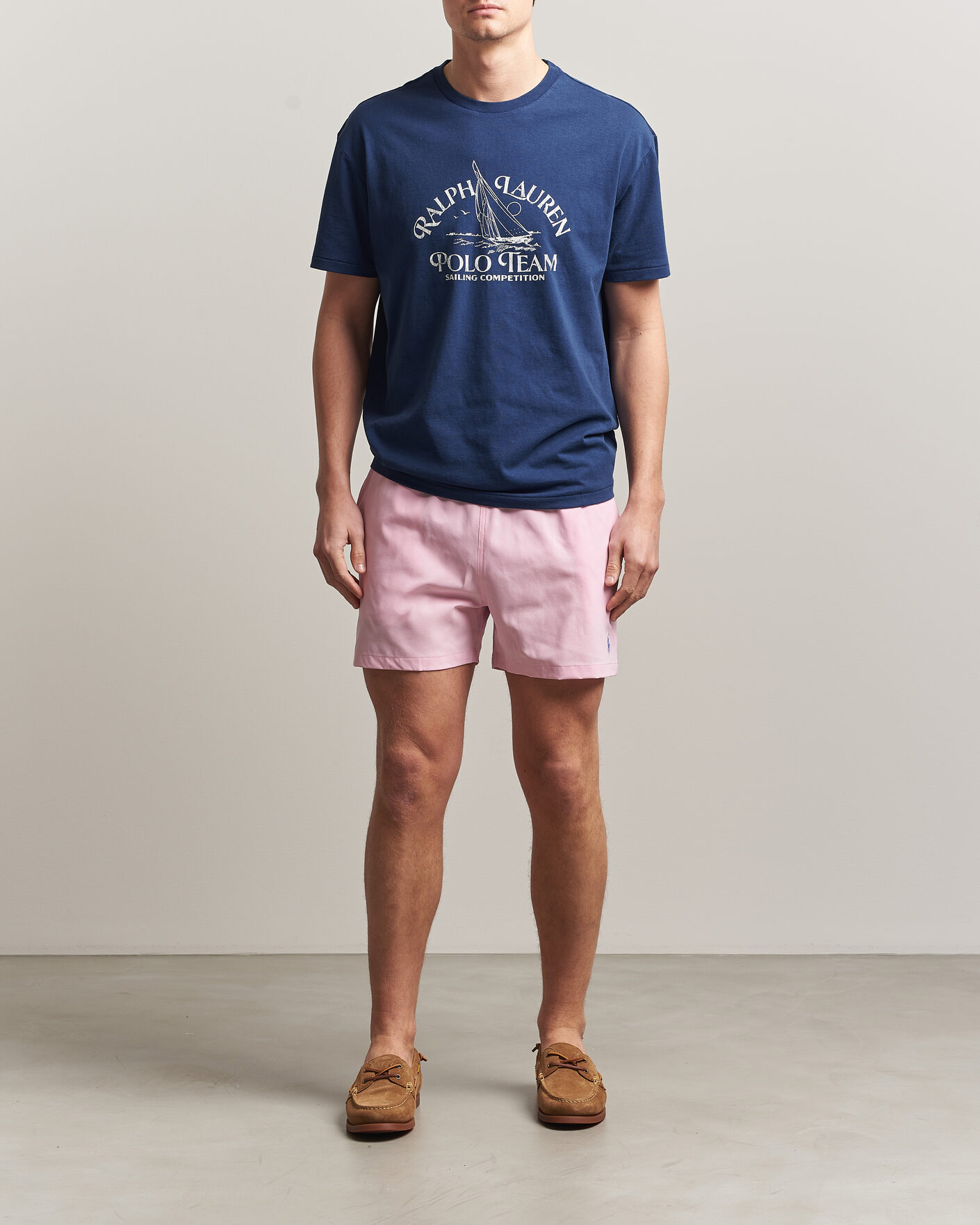 Herren | Polo Ralph Lauren Traveler Slim Trunk Pink | Polo Ralph Lauren | Traveler Slim Trunk Pink