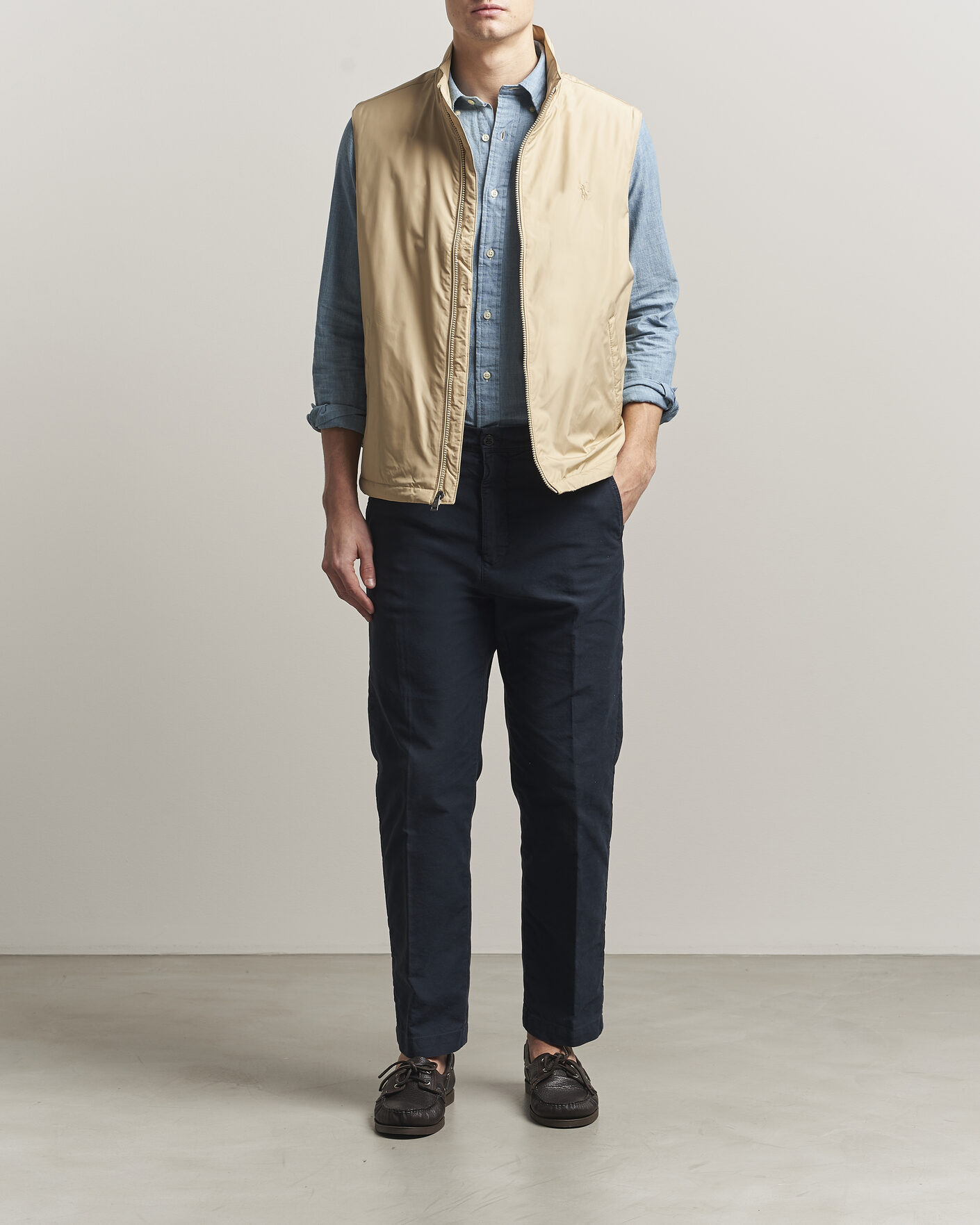 Herren | Westen | Polo Ralph Lauren | Insulated Packable Vest Beige
