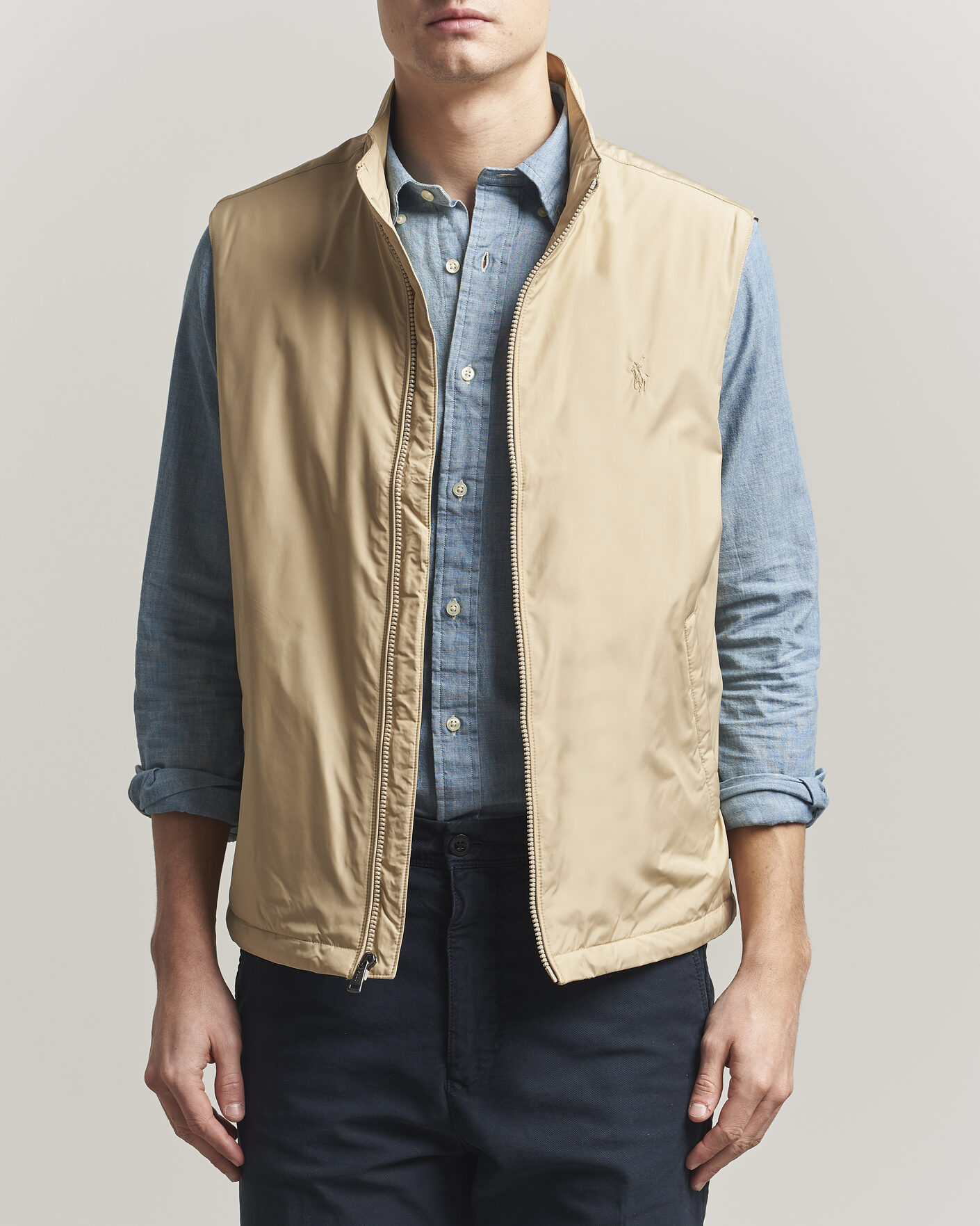 Herren | Westen | Polo Ralph Lauren | Insulated Packable Vest Beige