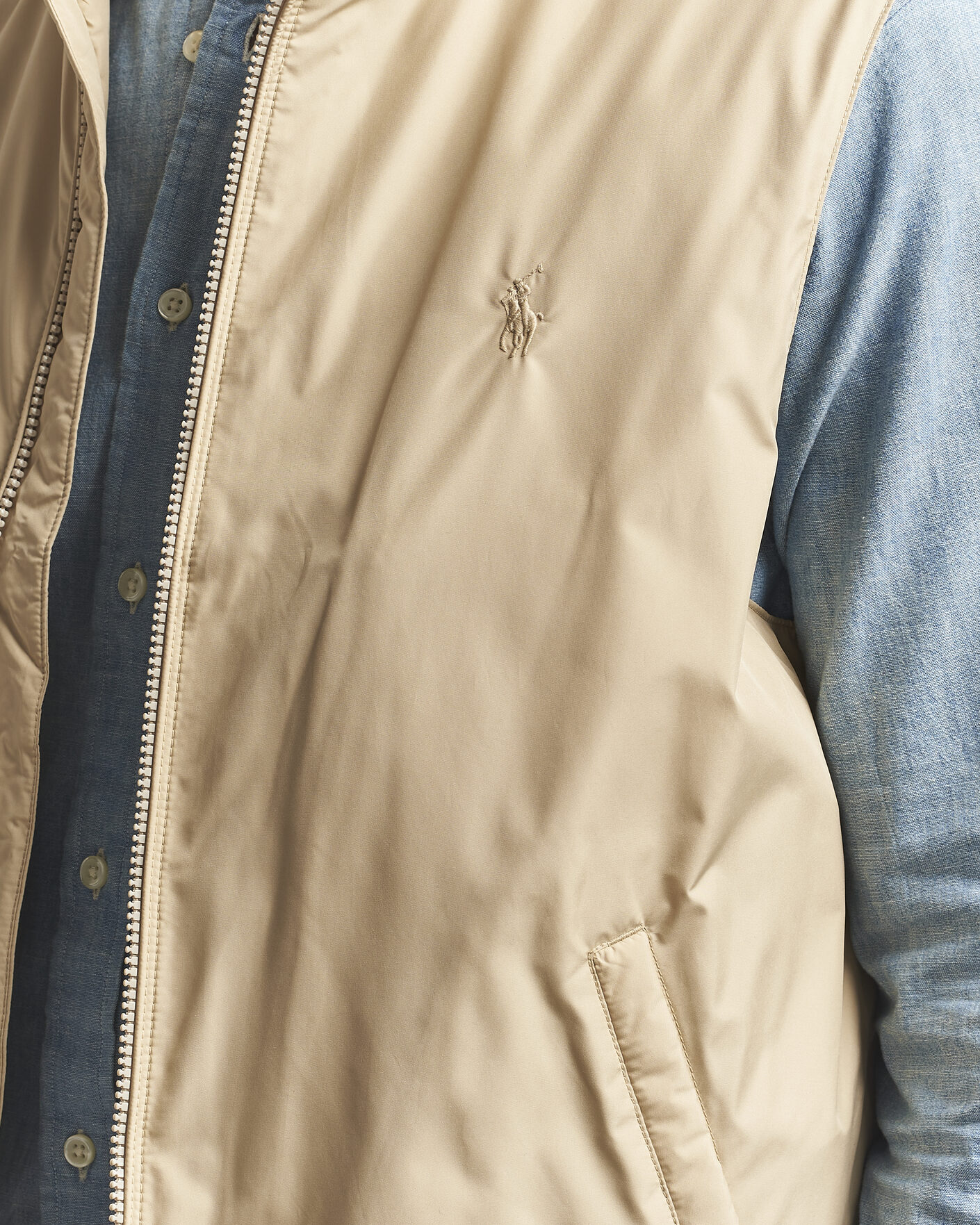 Herren | Westen | Polo Ralph Lauren | Insulated Packable Vest Beige