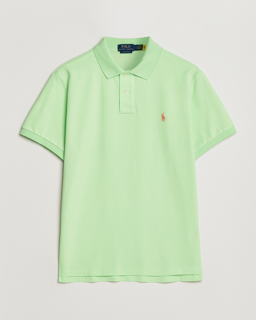 Herren | Poloshirts | Polo Ralph Lauren | Custom Slim Fit Polo Cruise Lime