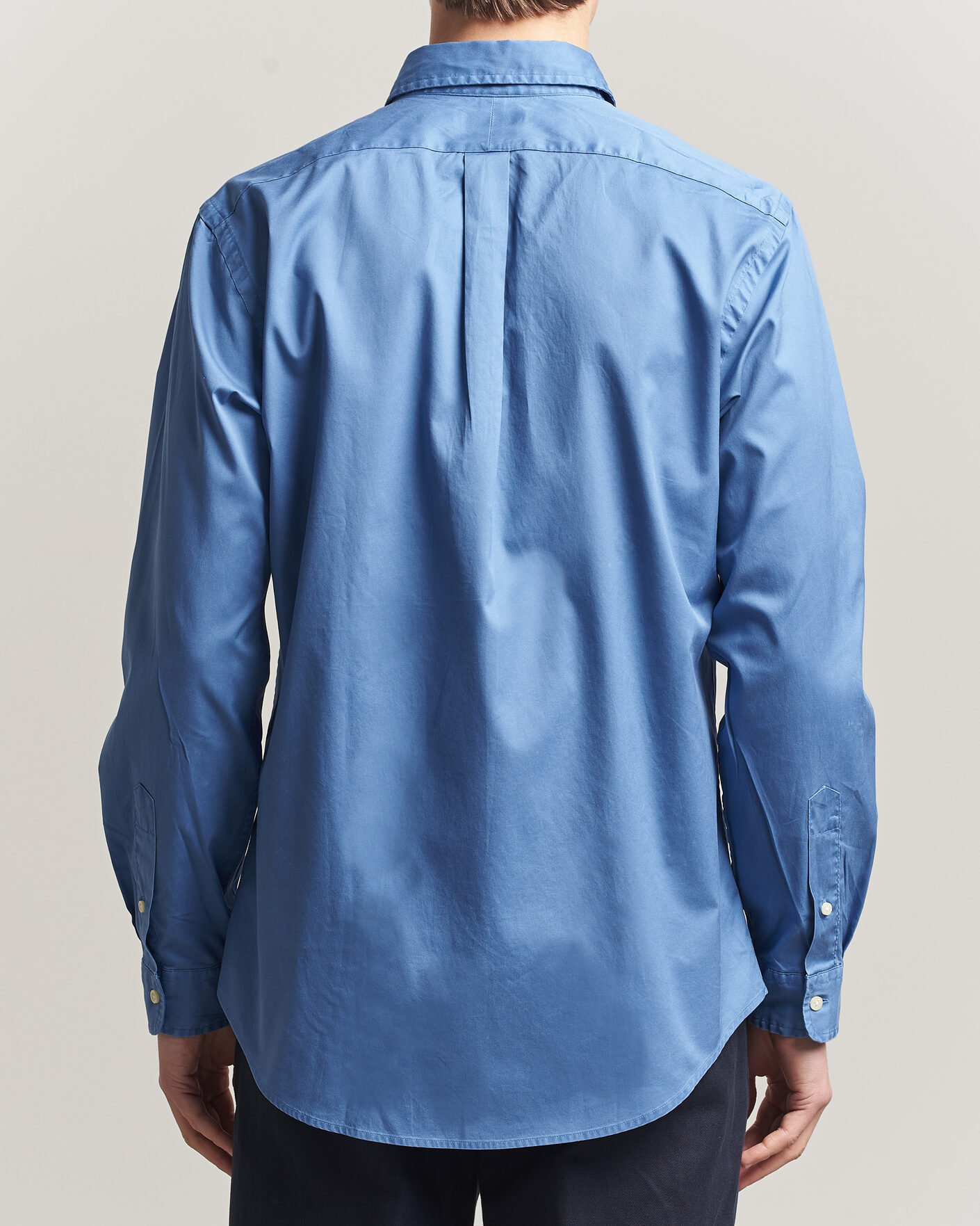 Herren | Hemden | Polo Ralph Lauren | Custom Fit Garment Twill Shirt Nimes Blue