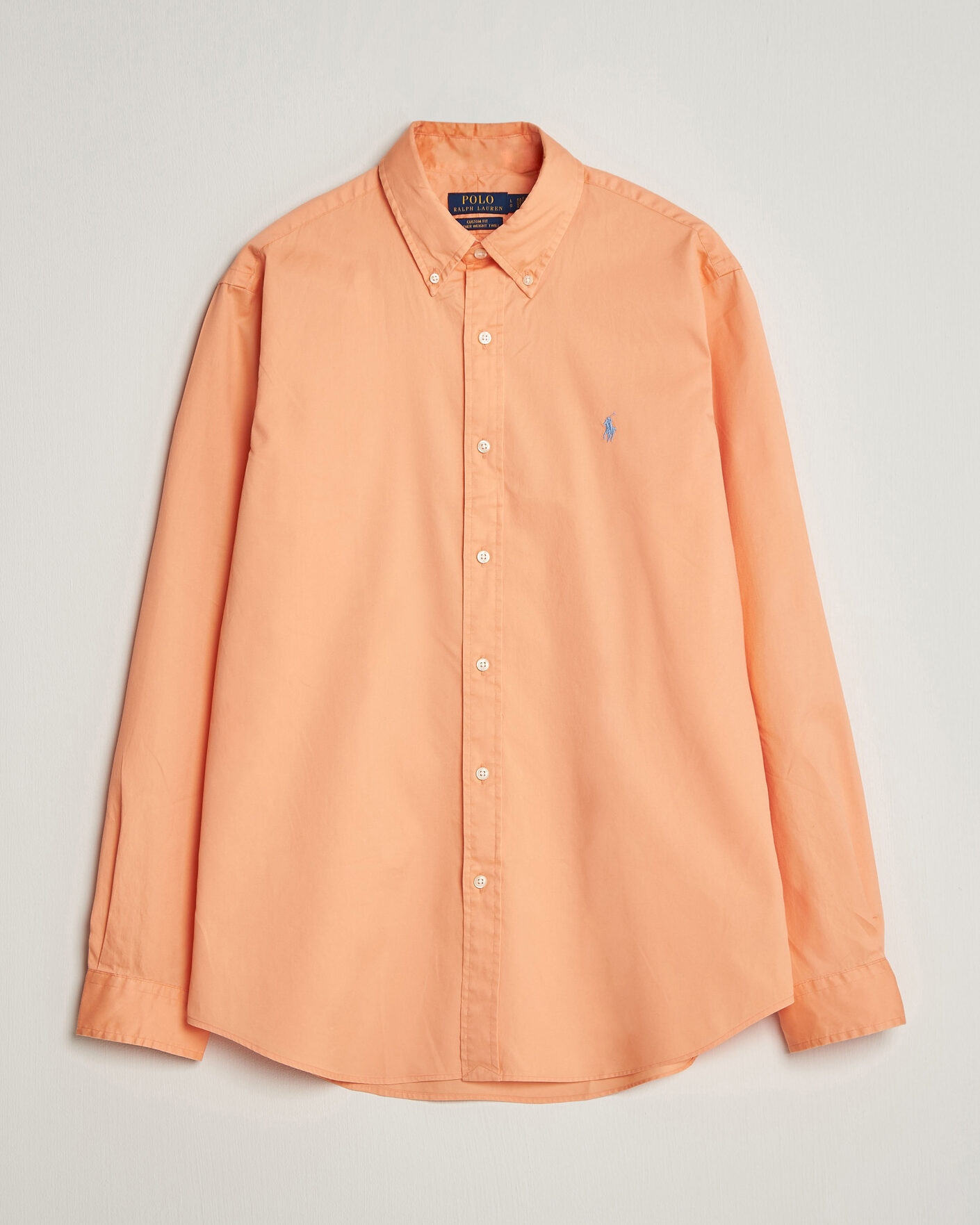 Herren | Hemden | Polo Ralph Lauren | Custom Fit Garment Twill Shirt Poppy
