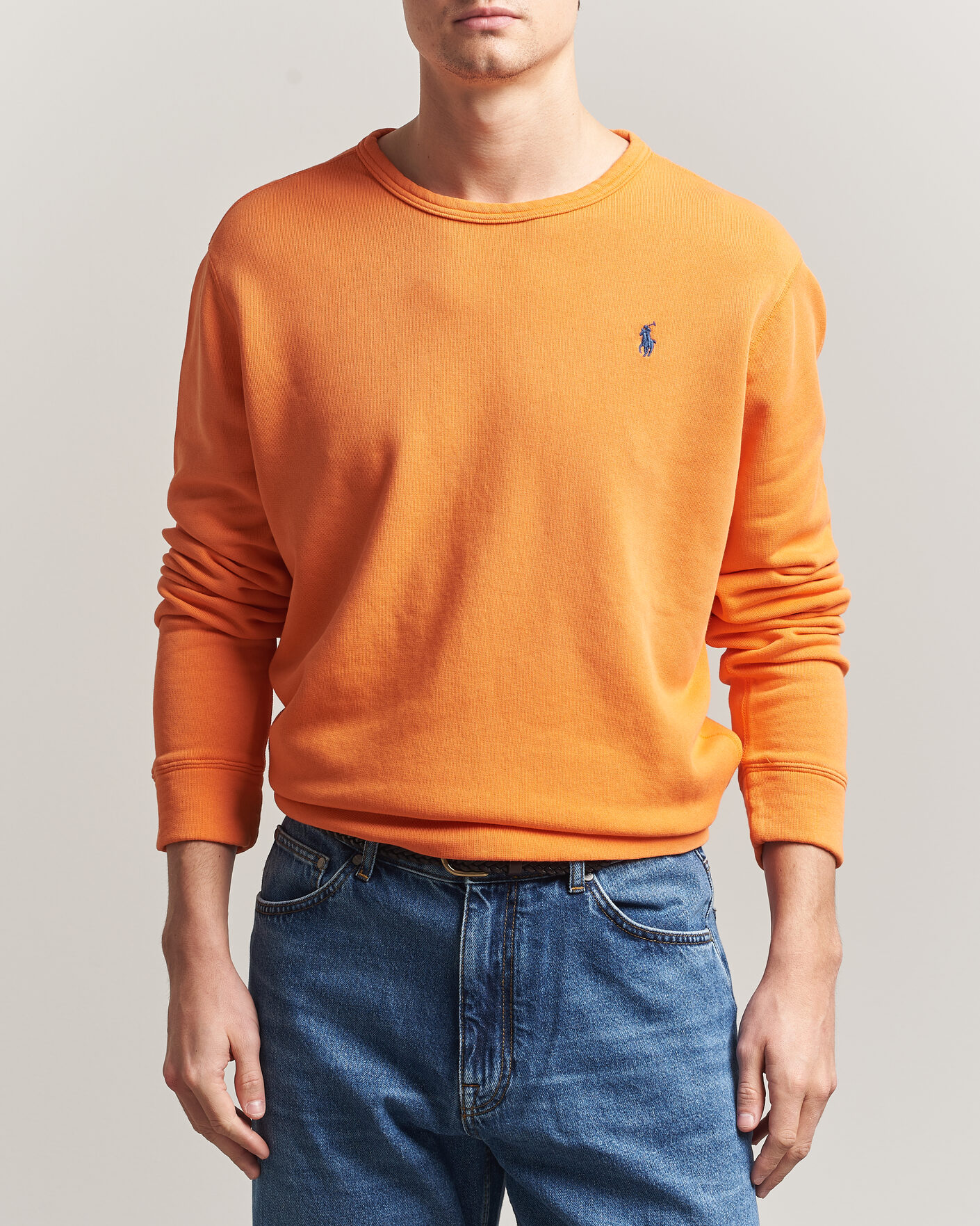 Herren | Pullover | Polo Ralph Lauren | Island Terry Sweatshirt Resort Orange