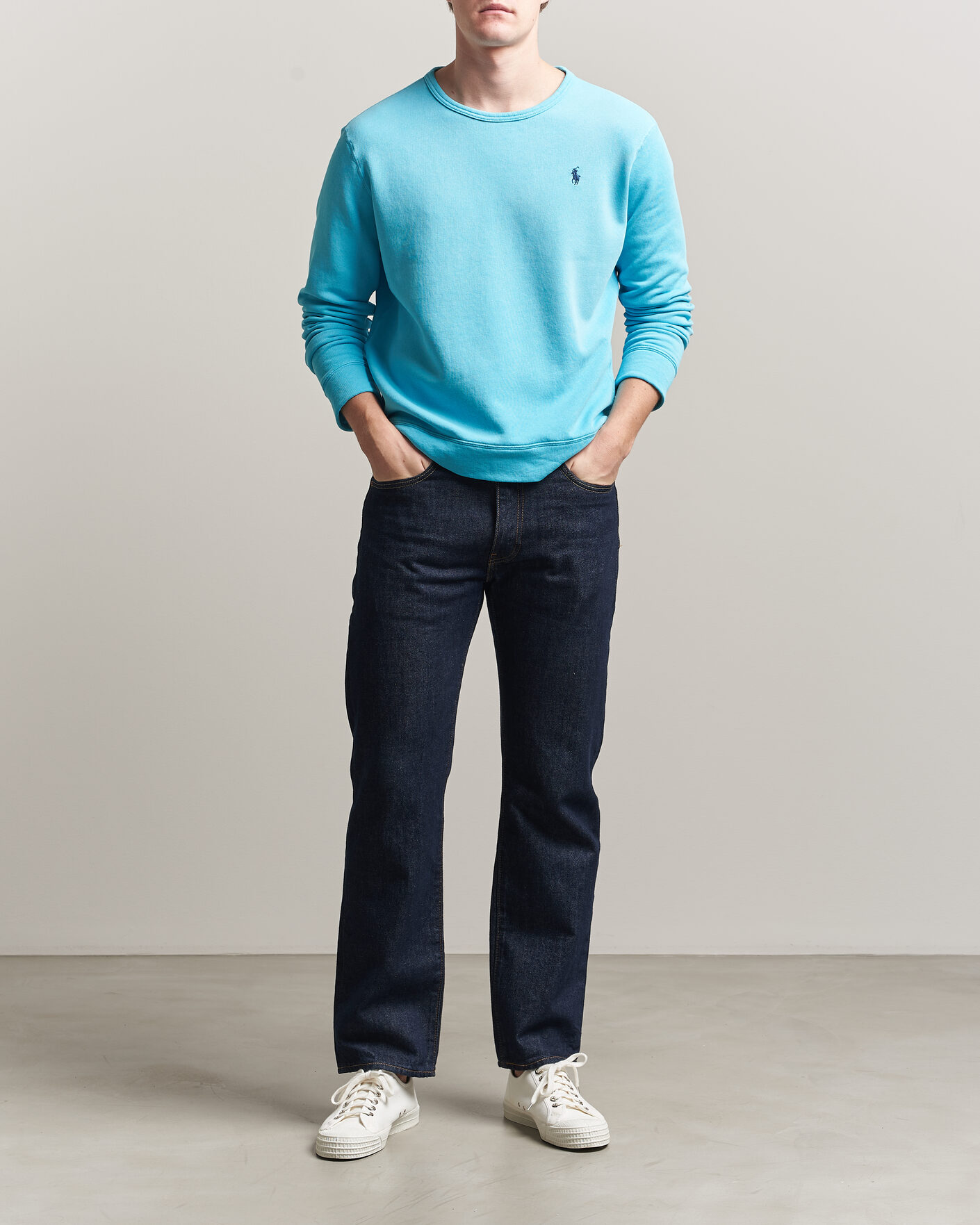 Herren | Pullover | Polo Ralph Lauren | Island Terry Sweatshirt Perfect Turqoise