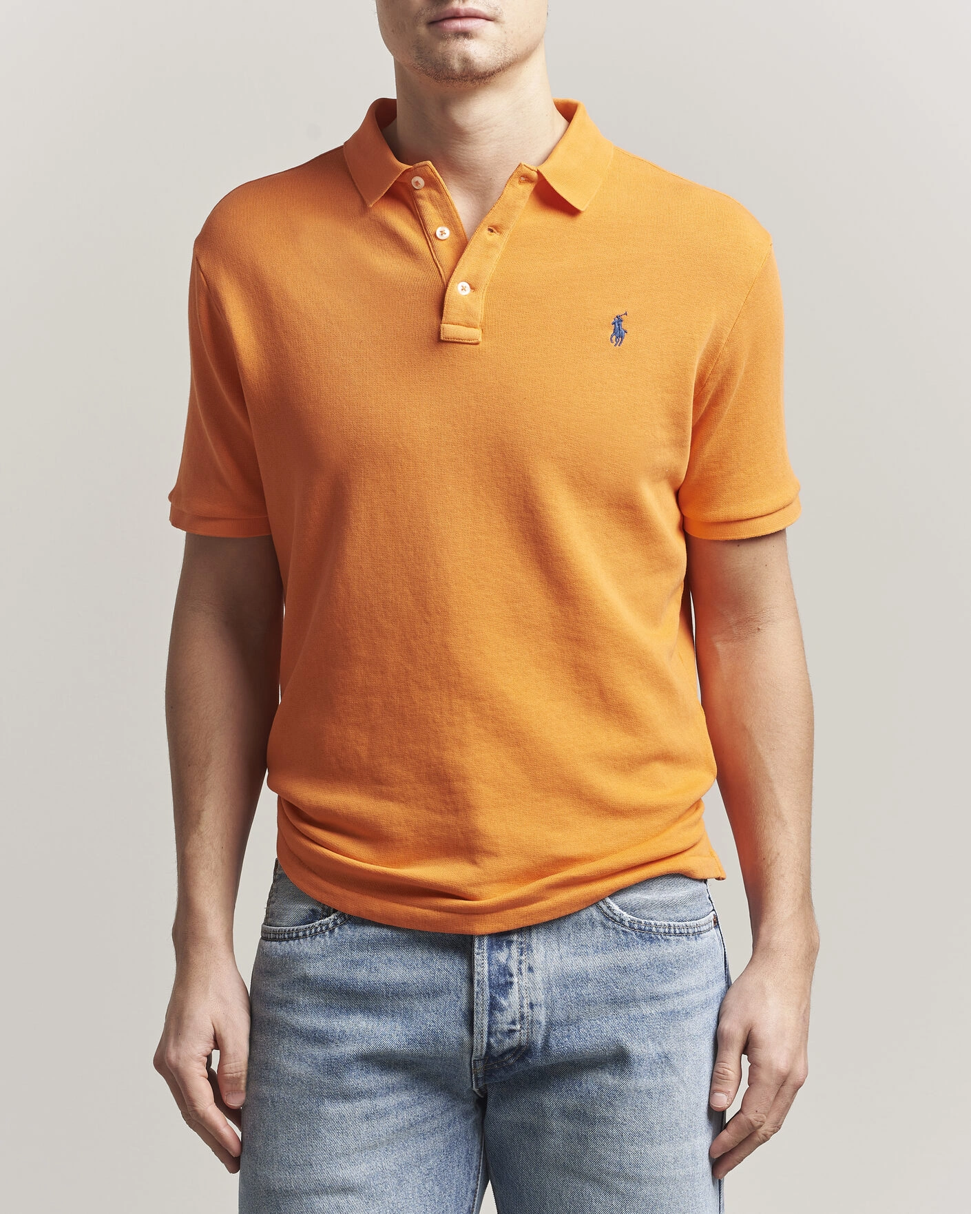 Herren | Poloshirts | Polo Ralph Lauren | Island Terry Polo Resort Orange