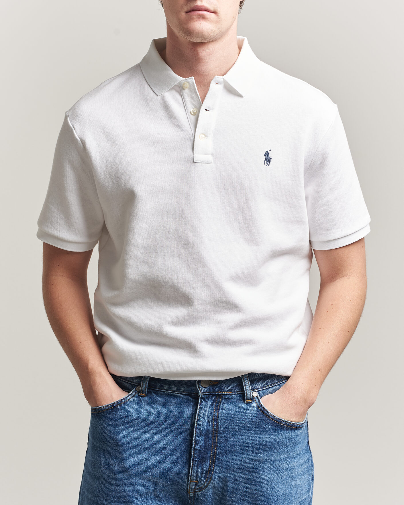 Herren | Poloshirts | Polo Ralph Lauren | Island Terry Polo White