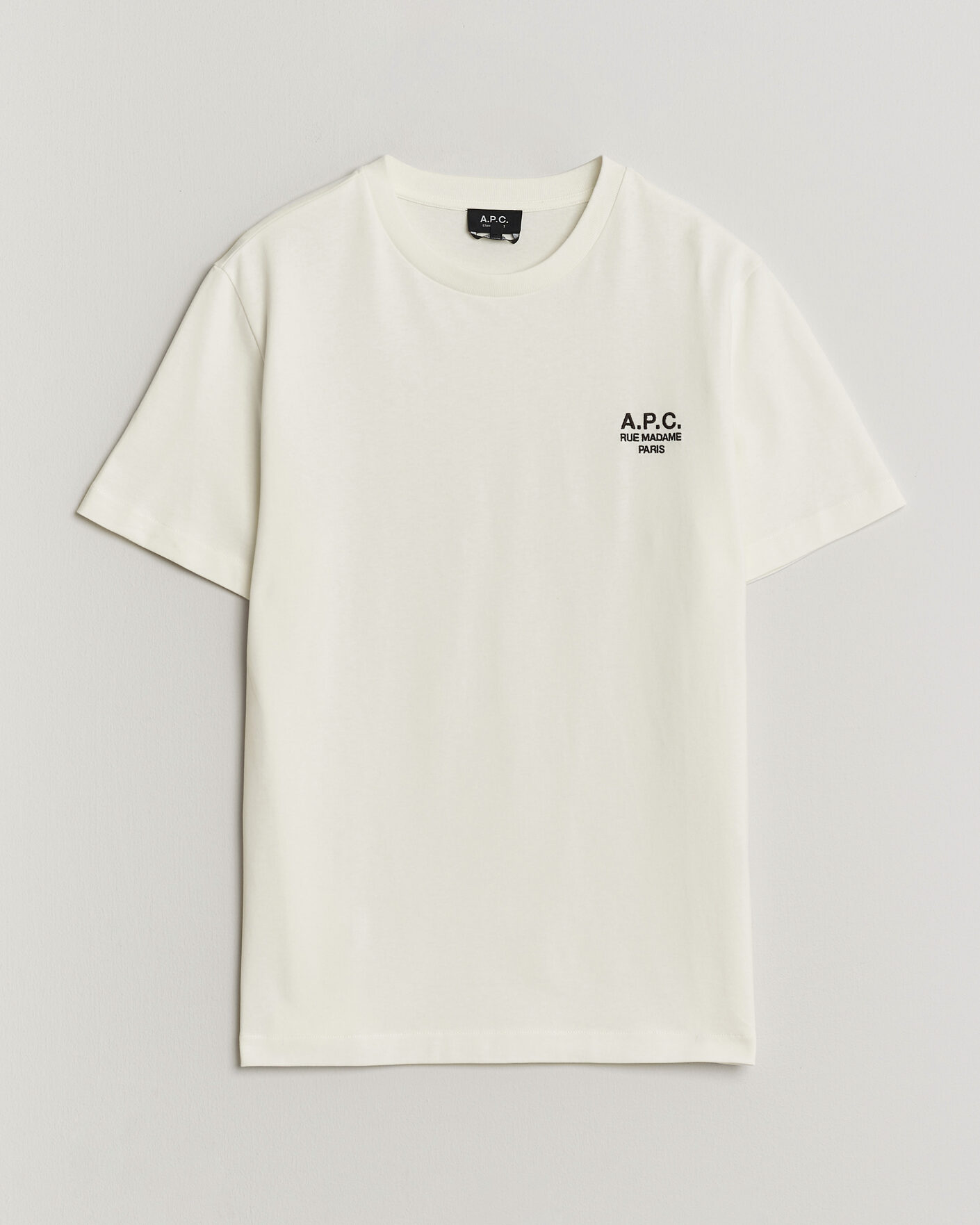 Herren | T-Shirts | A.P.C. | Rue Madame T-Shirt Off White