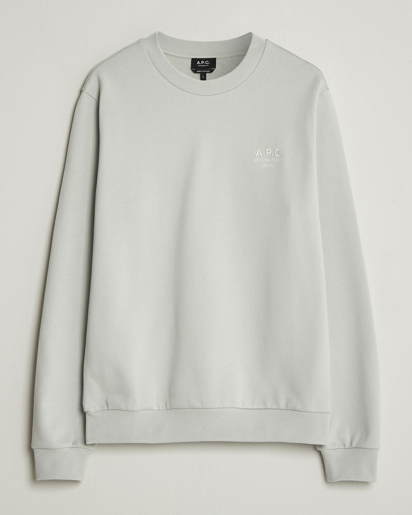 Herren | Pullover | A.P.C. | Rue Madame Sweatshirt Light Green