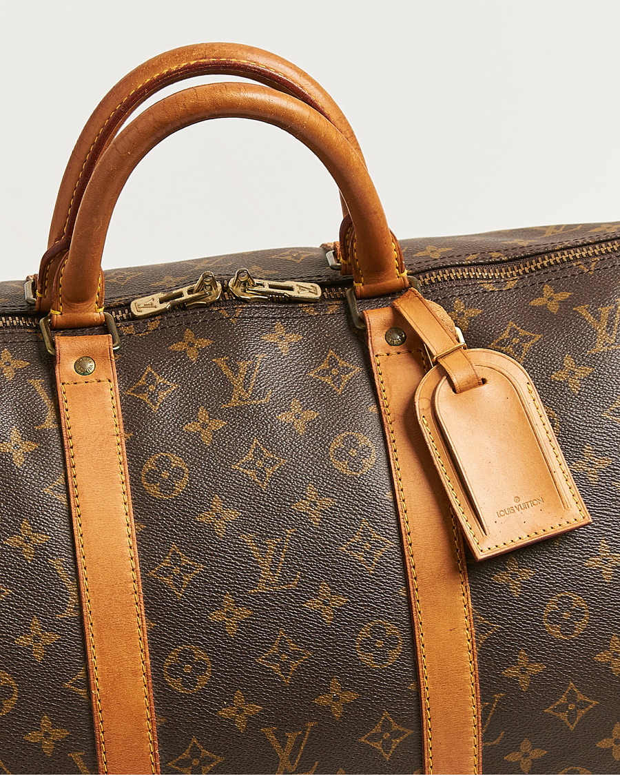 Herren | Pre-Owned & Vintage Bags | Louis Vuitton Pre-Owned | Keepall Bandouliére 55 Monogram