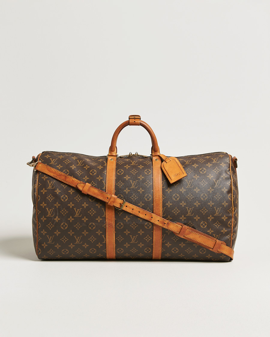 Herren | Pre-Owned & Vintage Bags | Louis Vuitton Pre-Owned | Keepall Bandouliére 55 Monogram