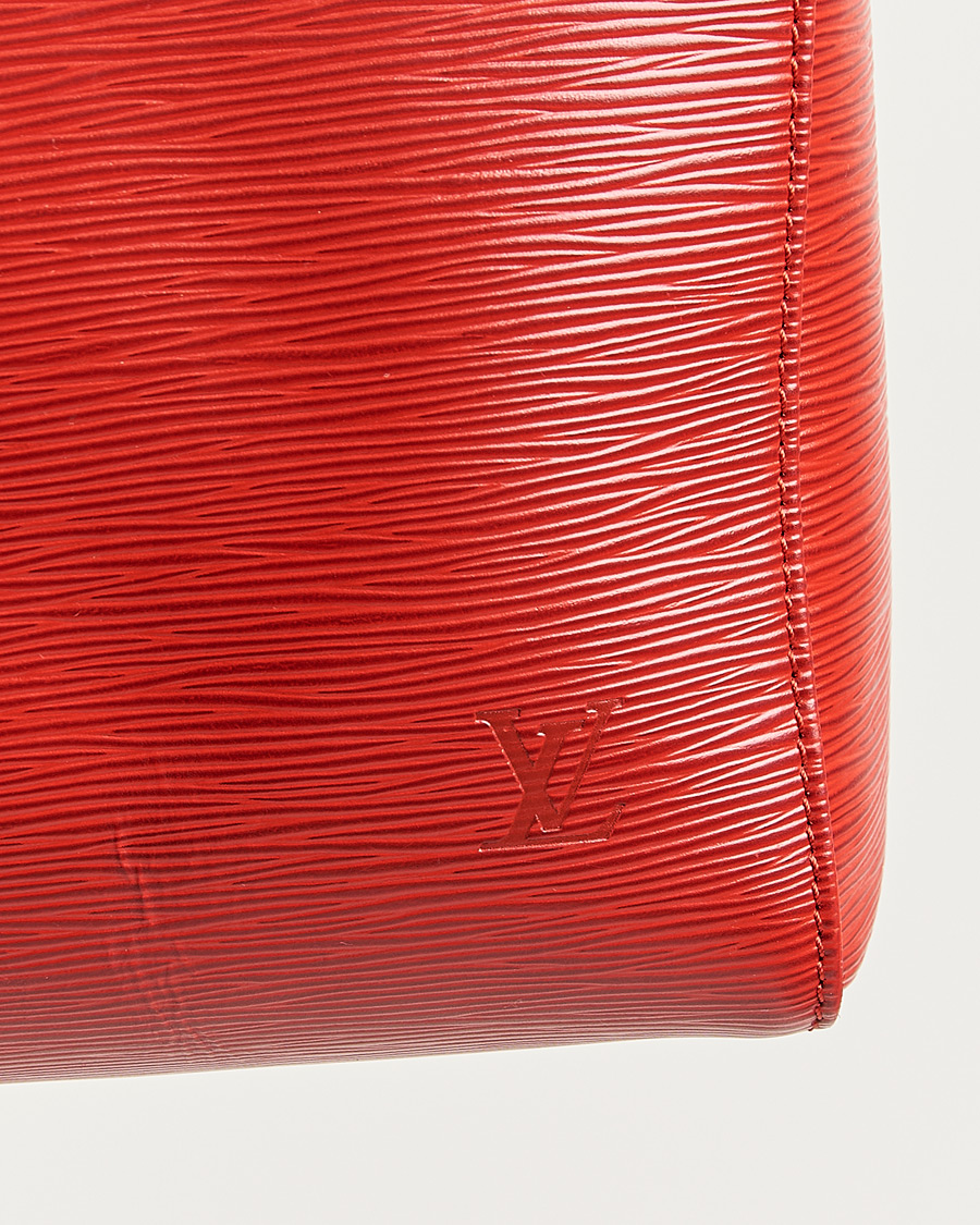 Herren | Pre-Owned & Vintage Bags | Louis Vuitton Pre-Owned | Keepall 50 Epi Leather Red