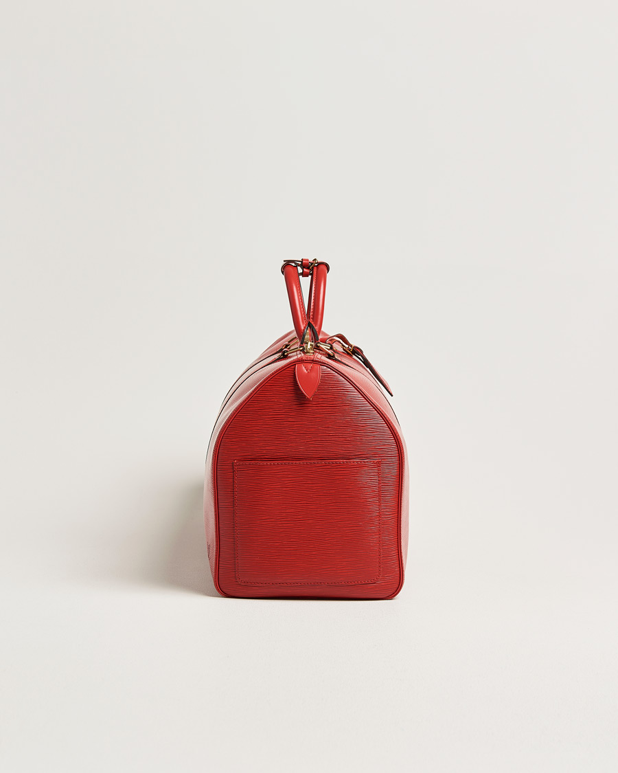 Herren | Pre-Owned & Vintage Bags | Louis Vuitton Pre-Owned | Keepall 50 Epi Leather Red