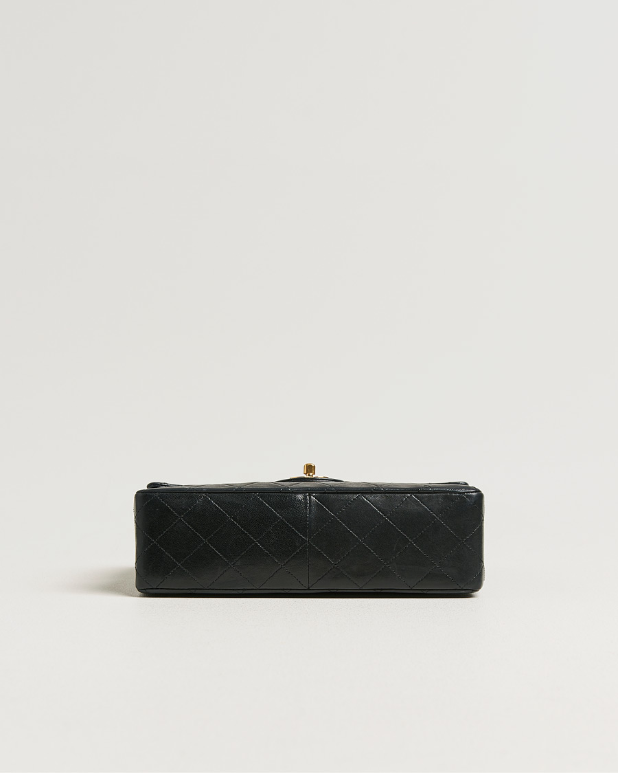 Herren | Pre-Owned & Vintage Bags | Chanel Pre-Owned | Single Flap Bag Lambskin Black