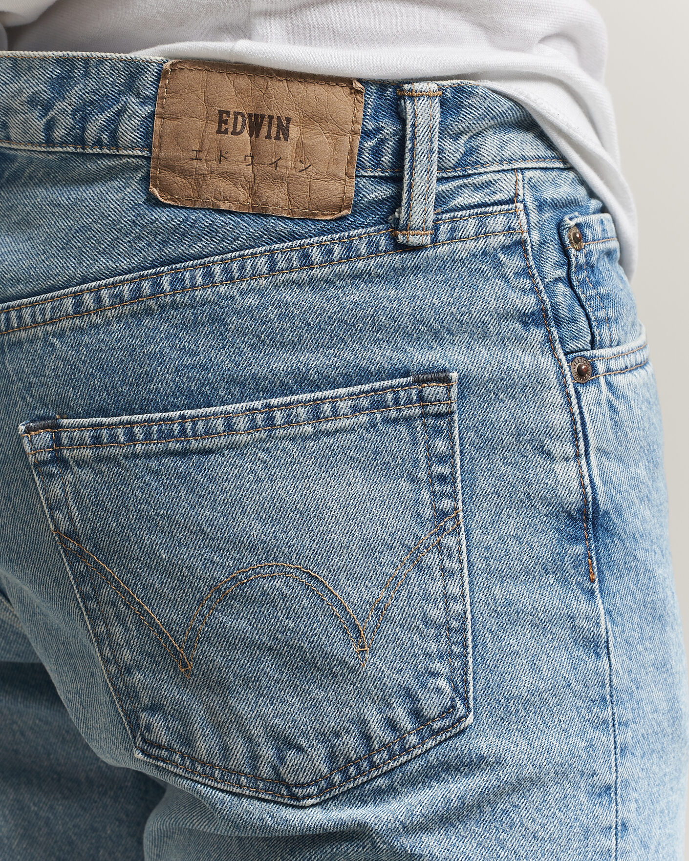 Herren | Jeans | EDWIN | Regular Straight Jeans Used Light Blue