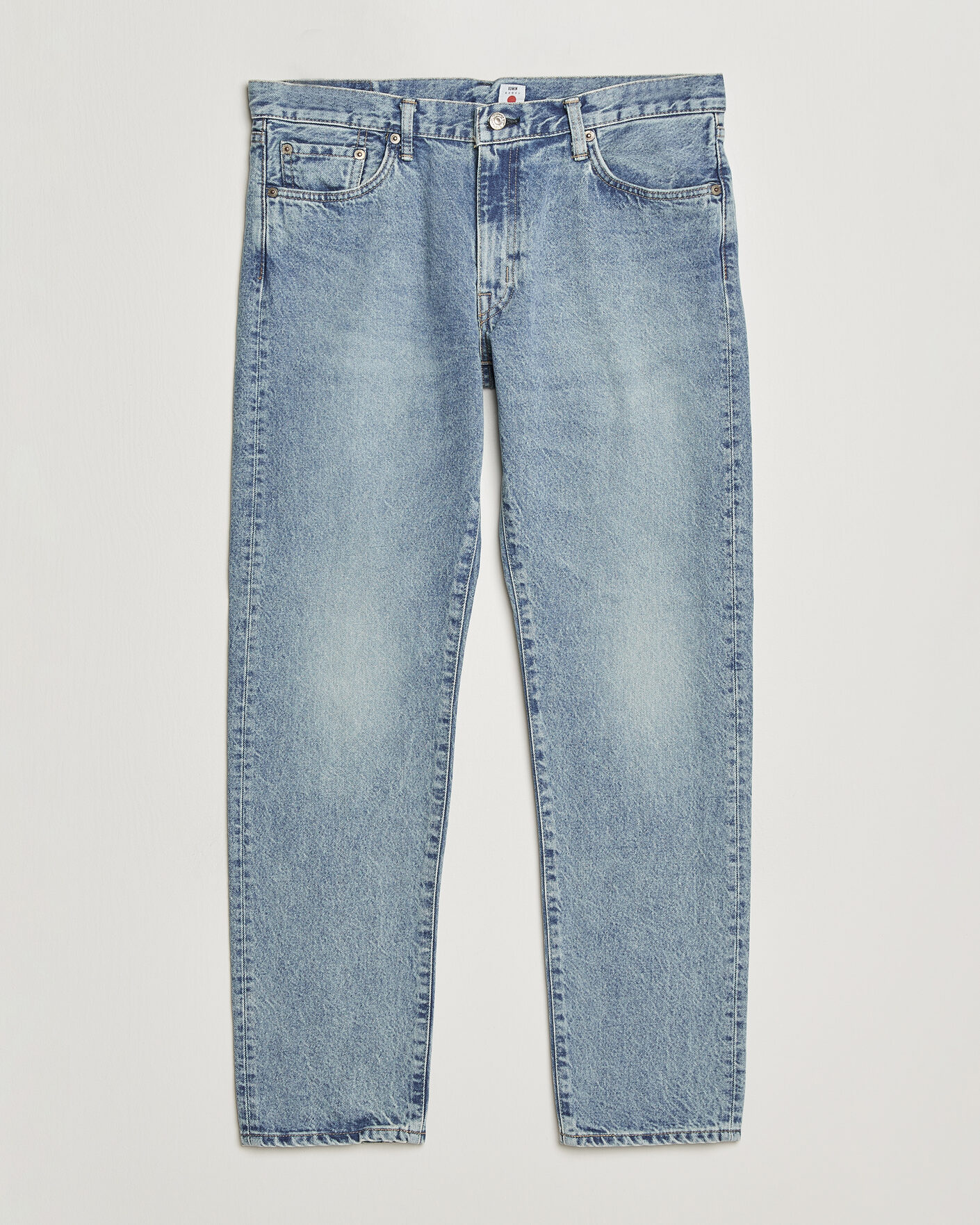 Herren | Hosen | EDWIN | Regular Tapered Jeans Used Light Blue