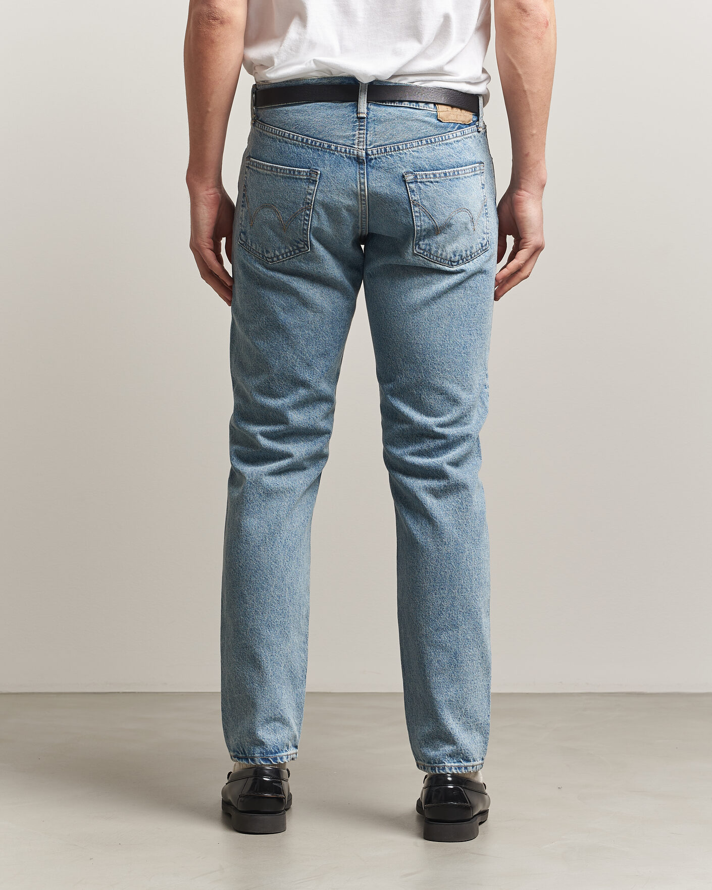 Herren | Hosen | EDWIN | Regular Tapered Jeans Used Light Blue