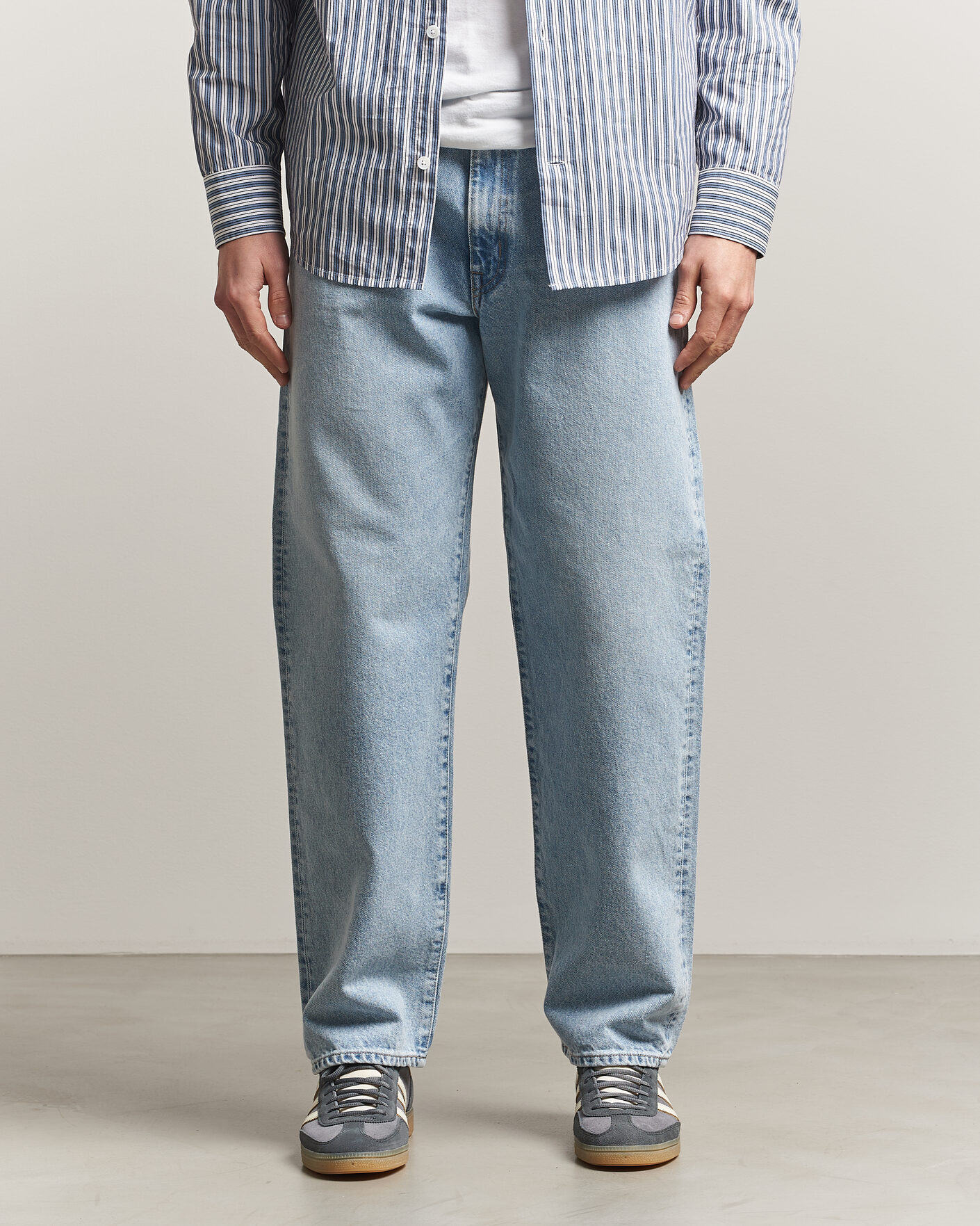 Herren | Jeans | EDWIN | Loose Straight Jeans Used Light Blue