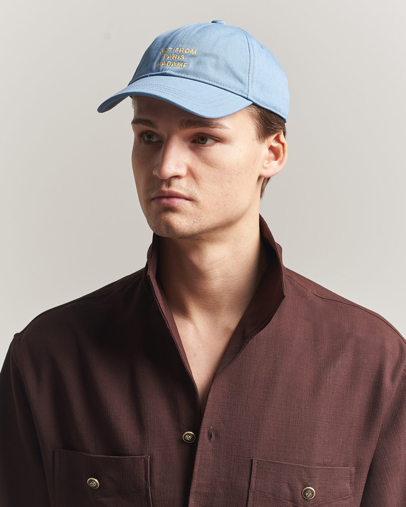 Herren | Hüte & Mützen | Drôle de Monsieur | Slogan Cap Atlantic Blue