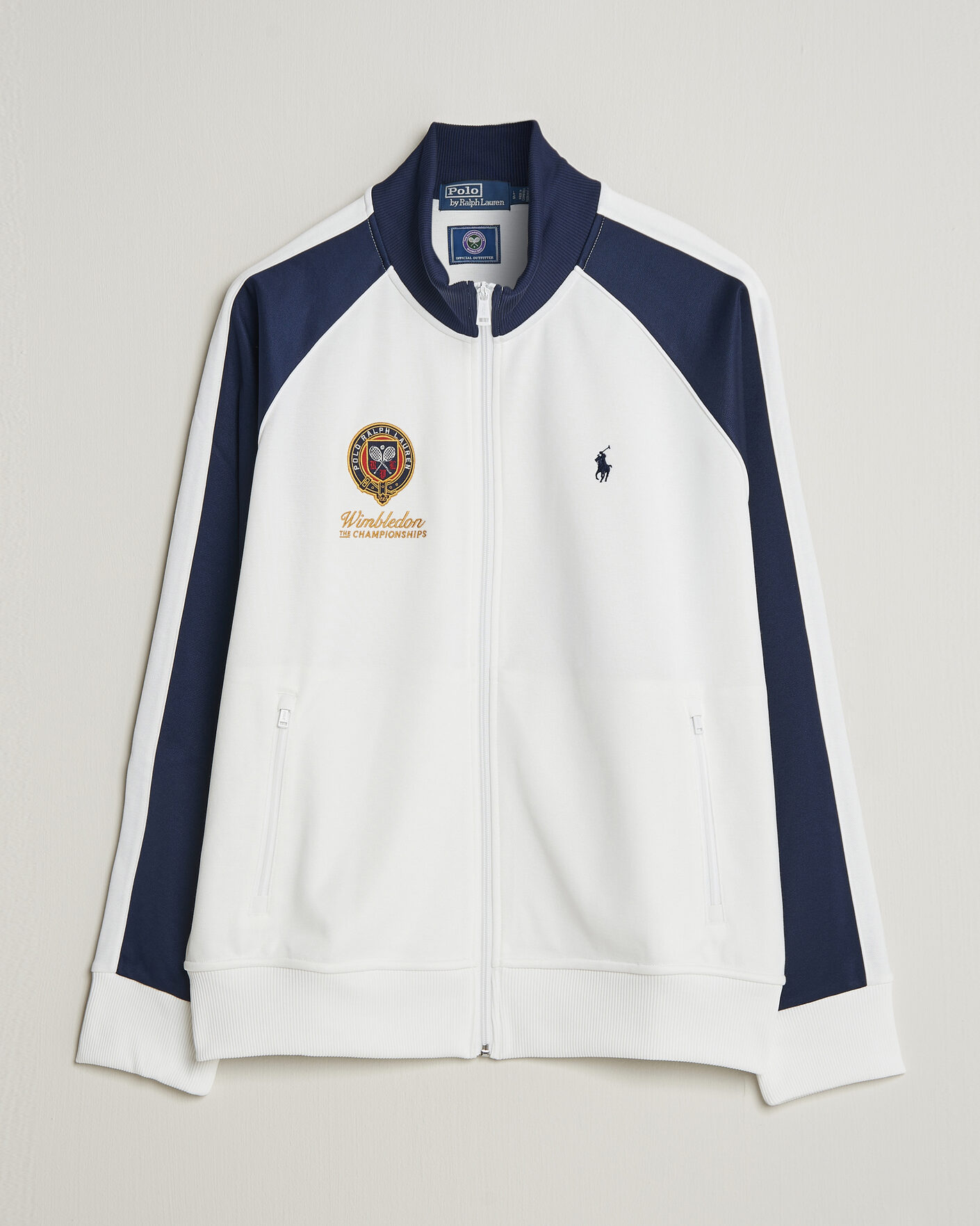Herren | Pullover | Polo Ralph Lauren | Full Zip Pullover Ceramic White