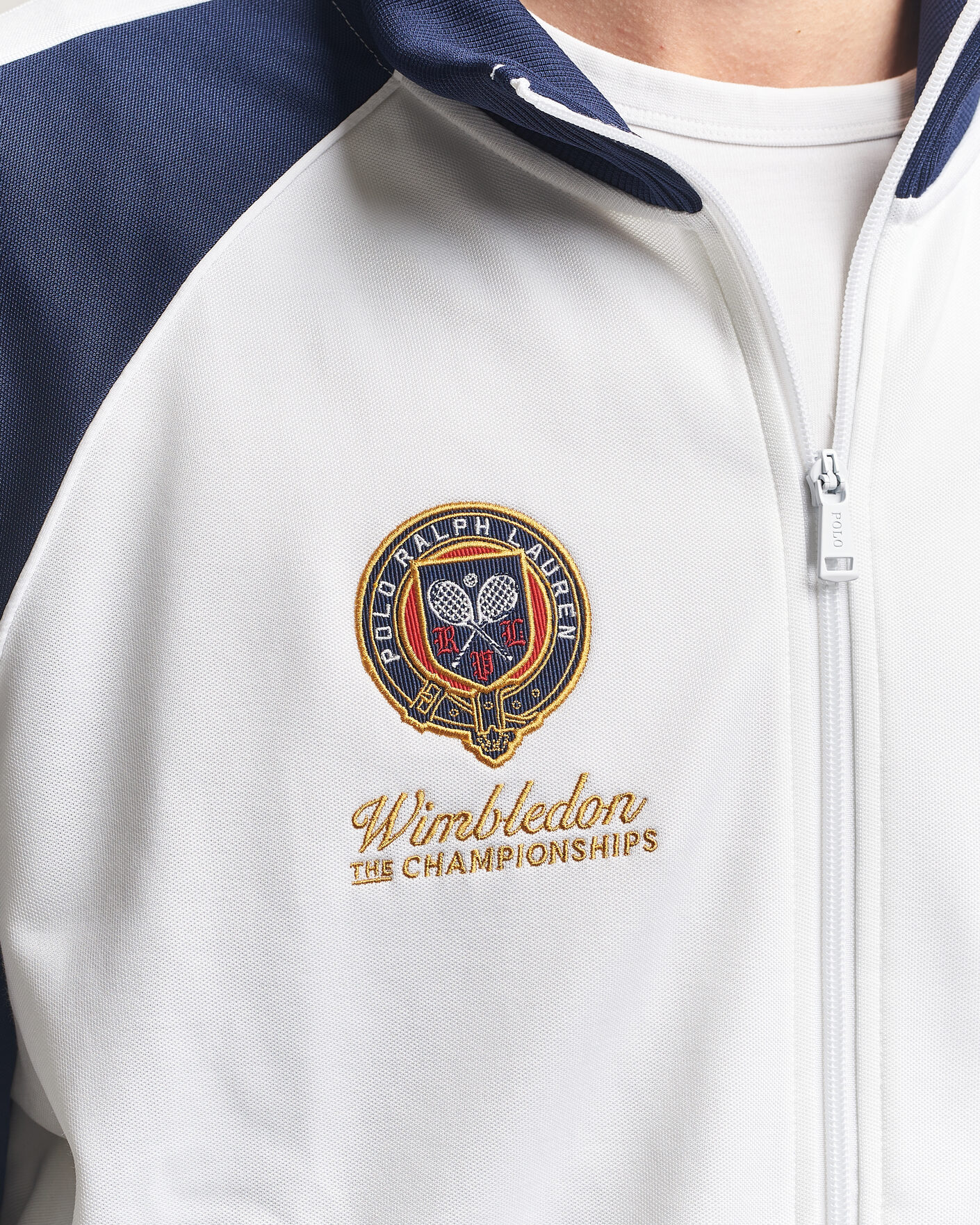 Herren | Pullover | Polo Ralph Lauren | Full Zip Pullover Ceramic White