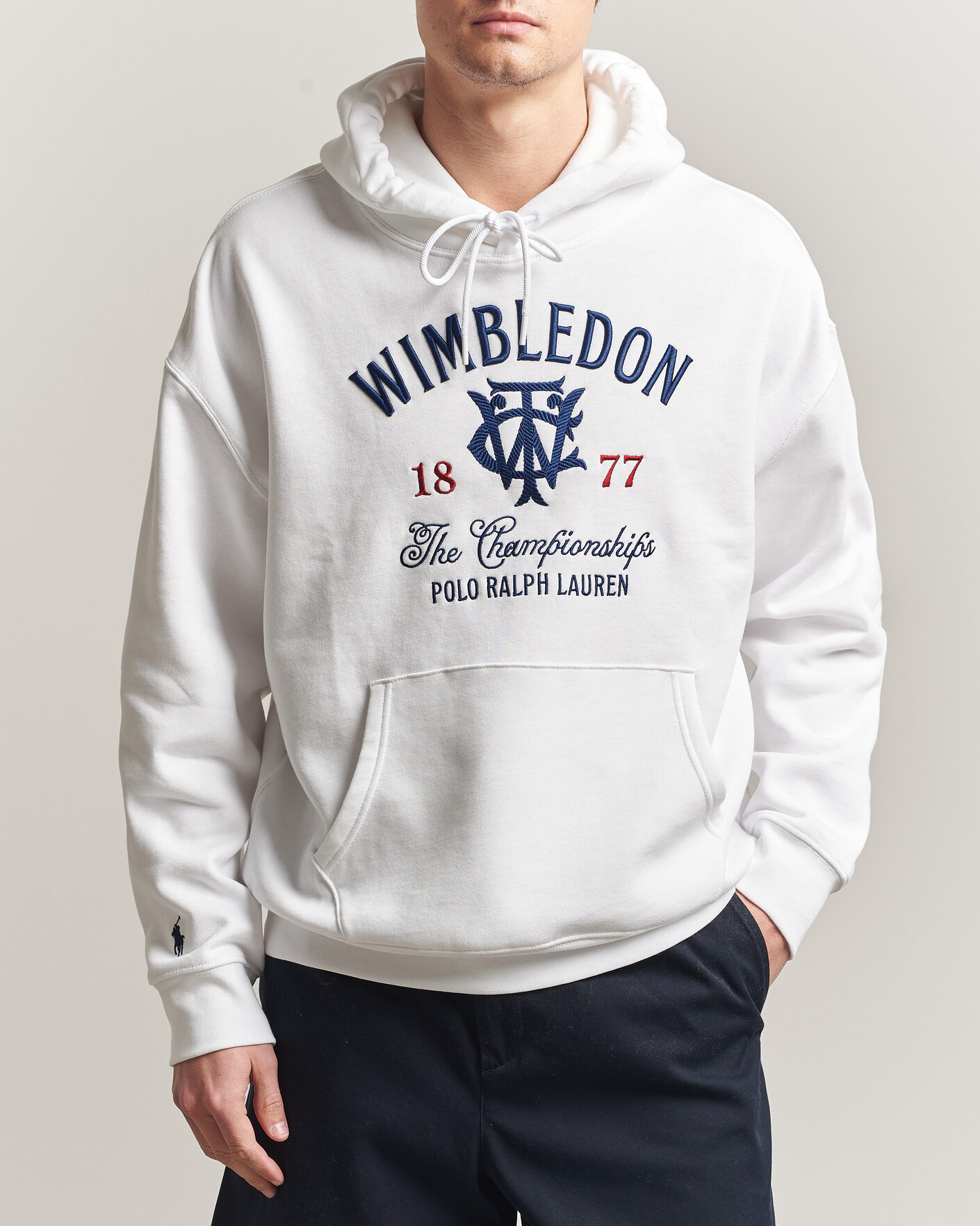 Herren | Pullover | Polo Ralph Lauren | Wimbledon Hoodie White