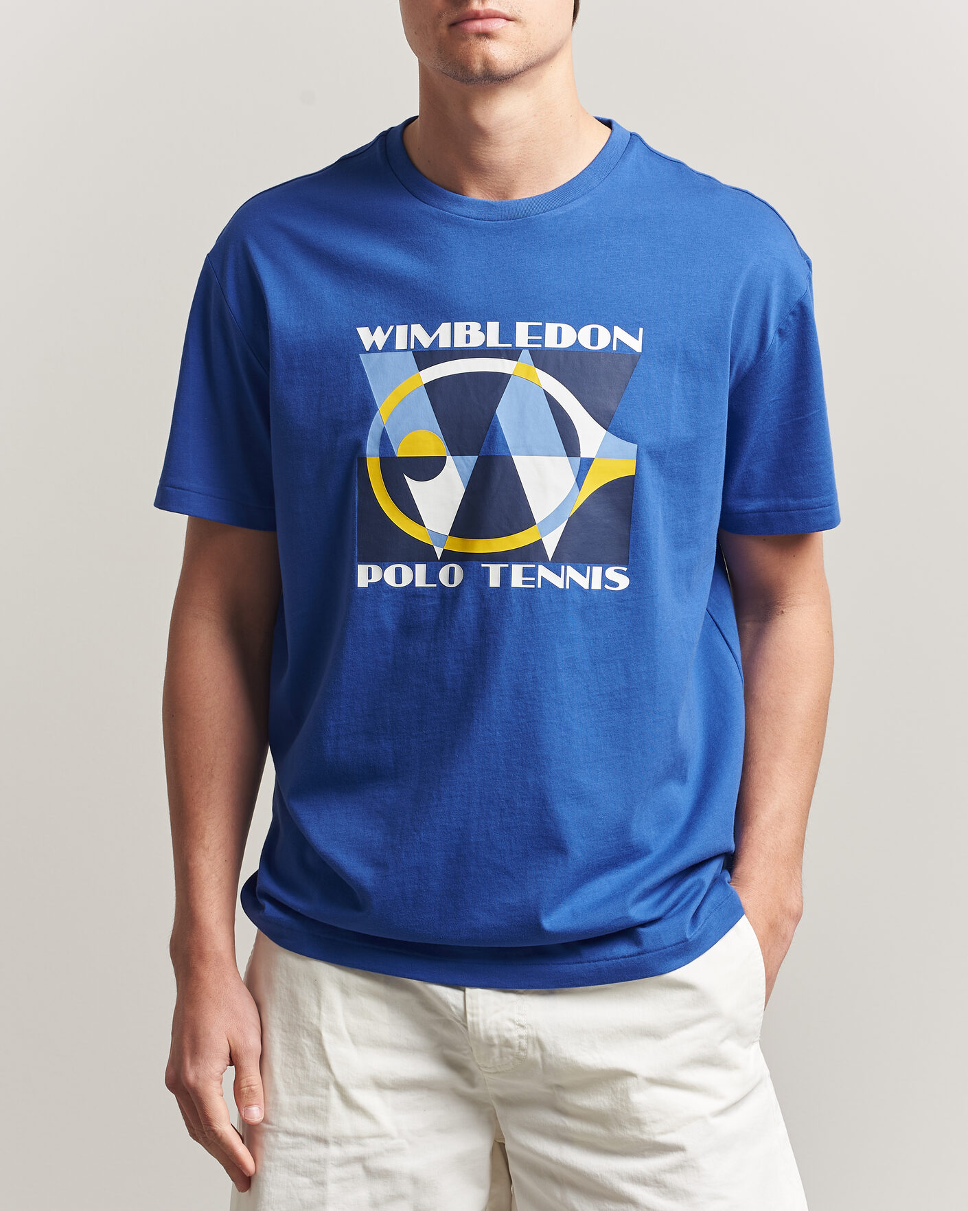 Herren | T-Shirts | Polo Ralph Lauren | Printed Championship Tee Collegiate Blue