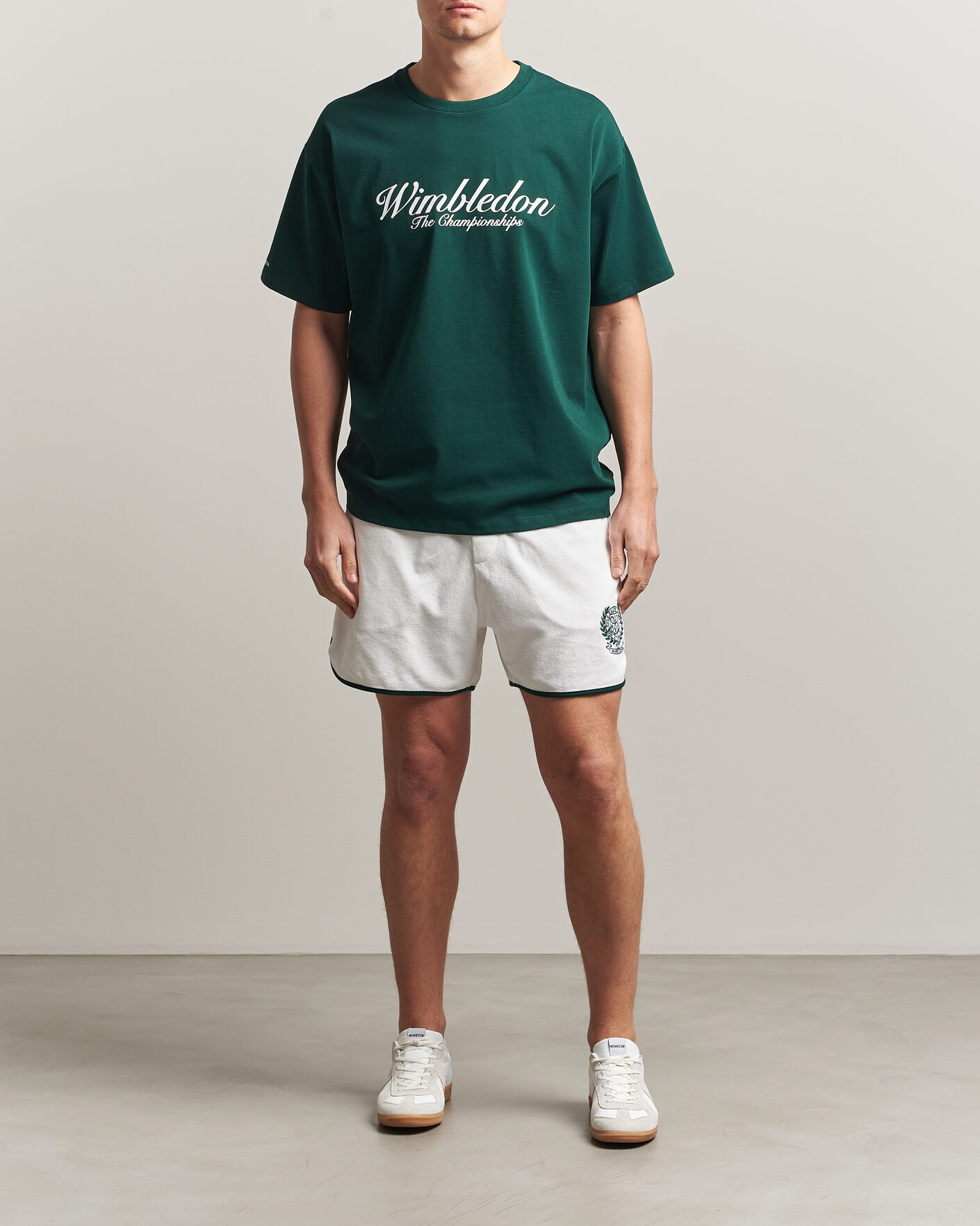 Herren | T-Shirts | Polo Ralph Lauren | Wimbledon Championship Tee Moss Agate