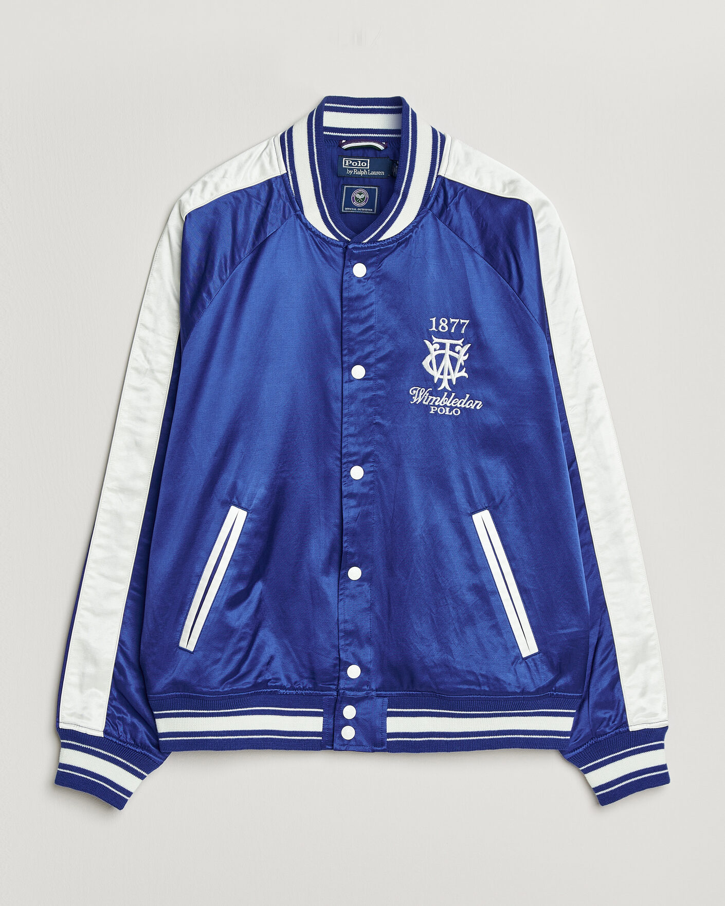 Herren | Jacken | Polo Ralph Lauren | Championship Bomber Jacket Graphic Royal/White