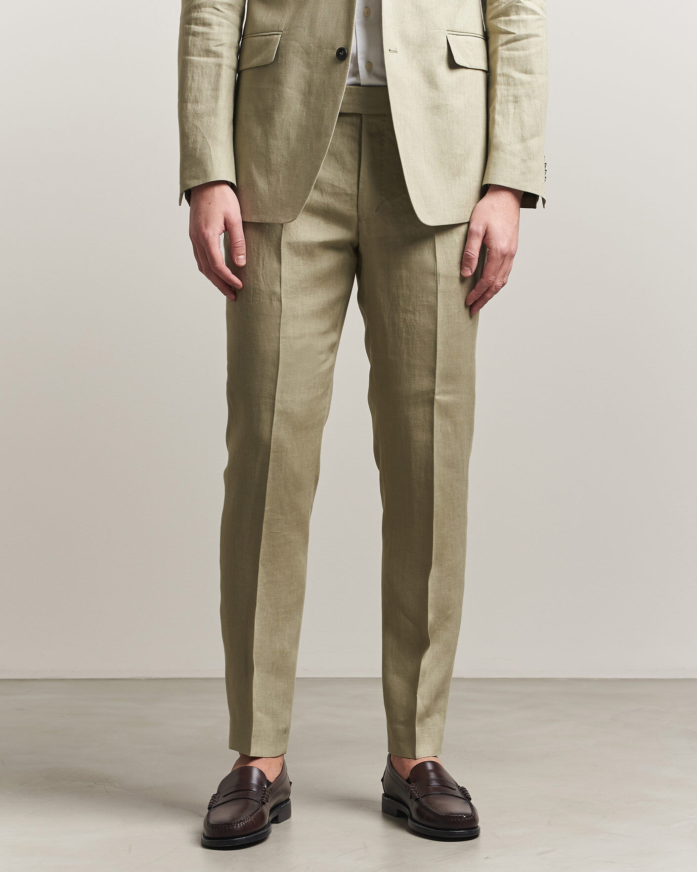 Herren | Hosen | Tiger of Sweden | Tenuta Linen Suit Trousers Mole