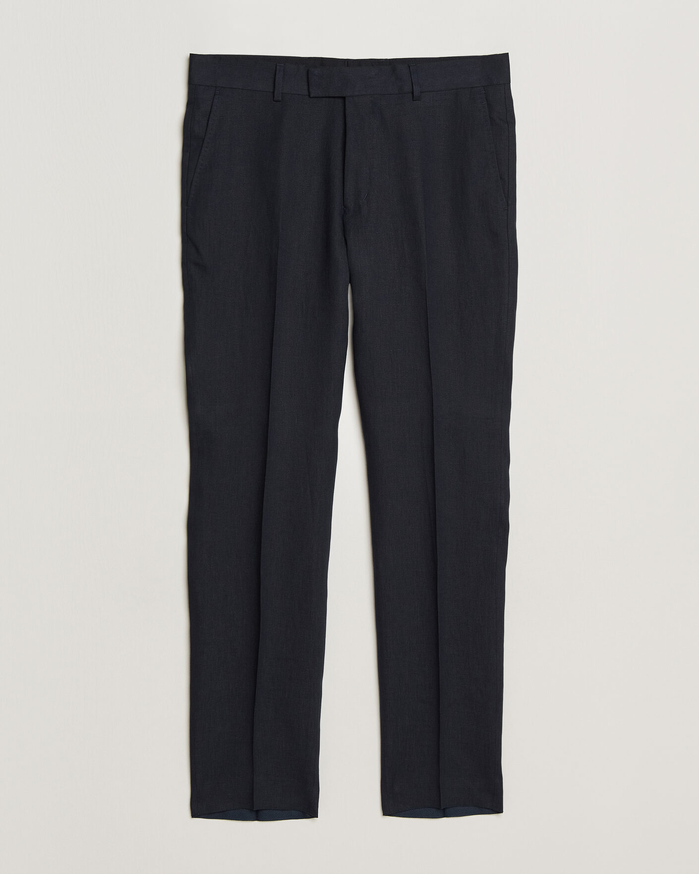 Herren | Hosen | Tiger of Sweden | Tenuta Linen Suit Trousers Midnight Blue