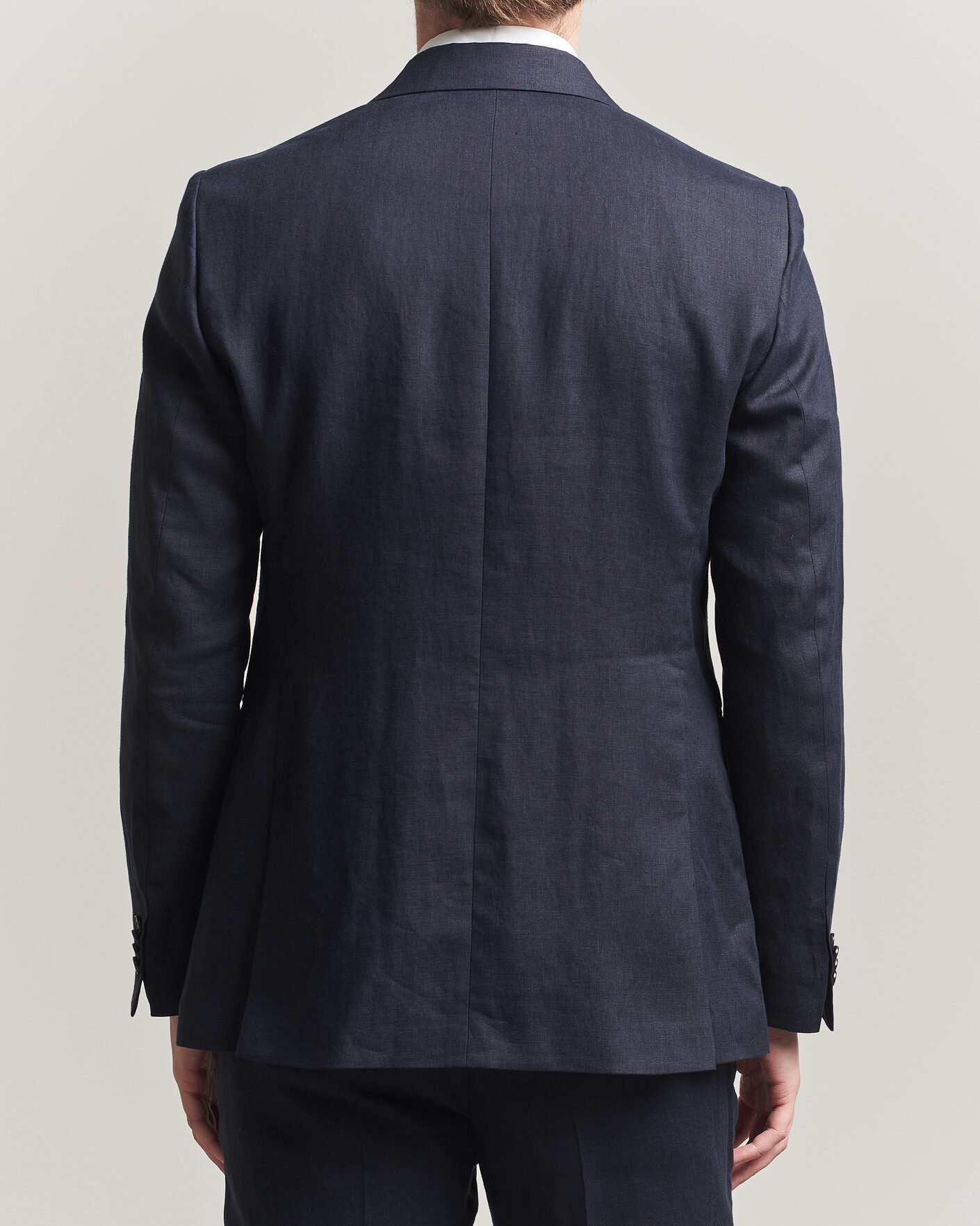 Herren | Sakkos | Tiger of Sweden | Justin Linen Suit Blazer Midnight Blue
