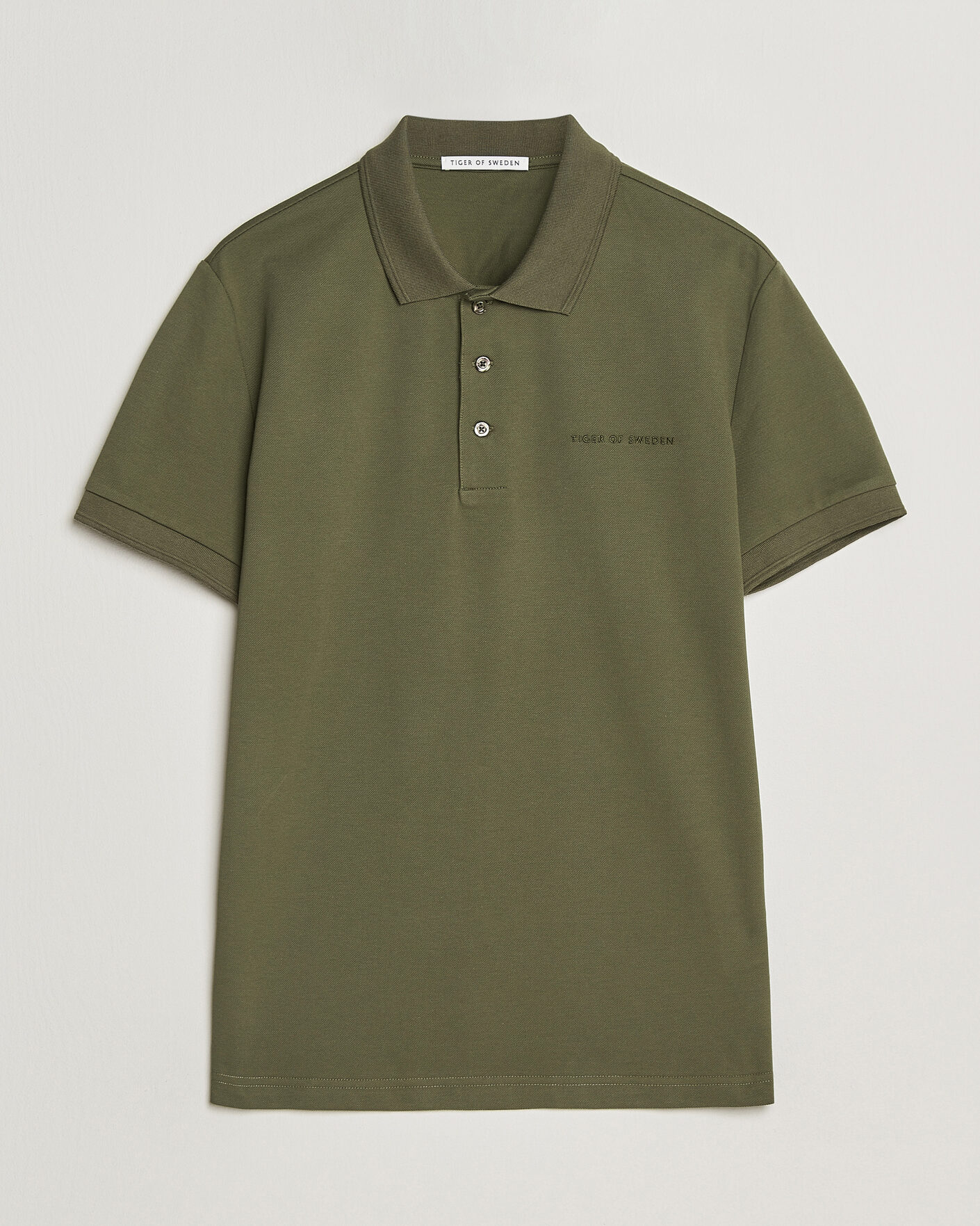 Herren | Poloshirts | Tiger of Sweden | Darios Polo Kalamata Green