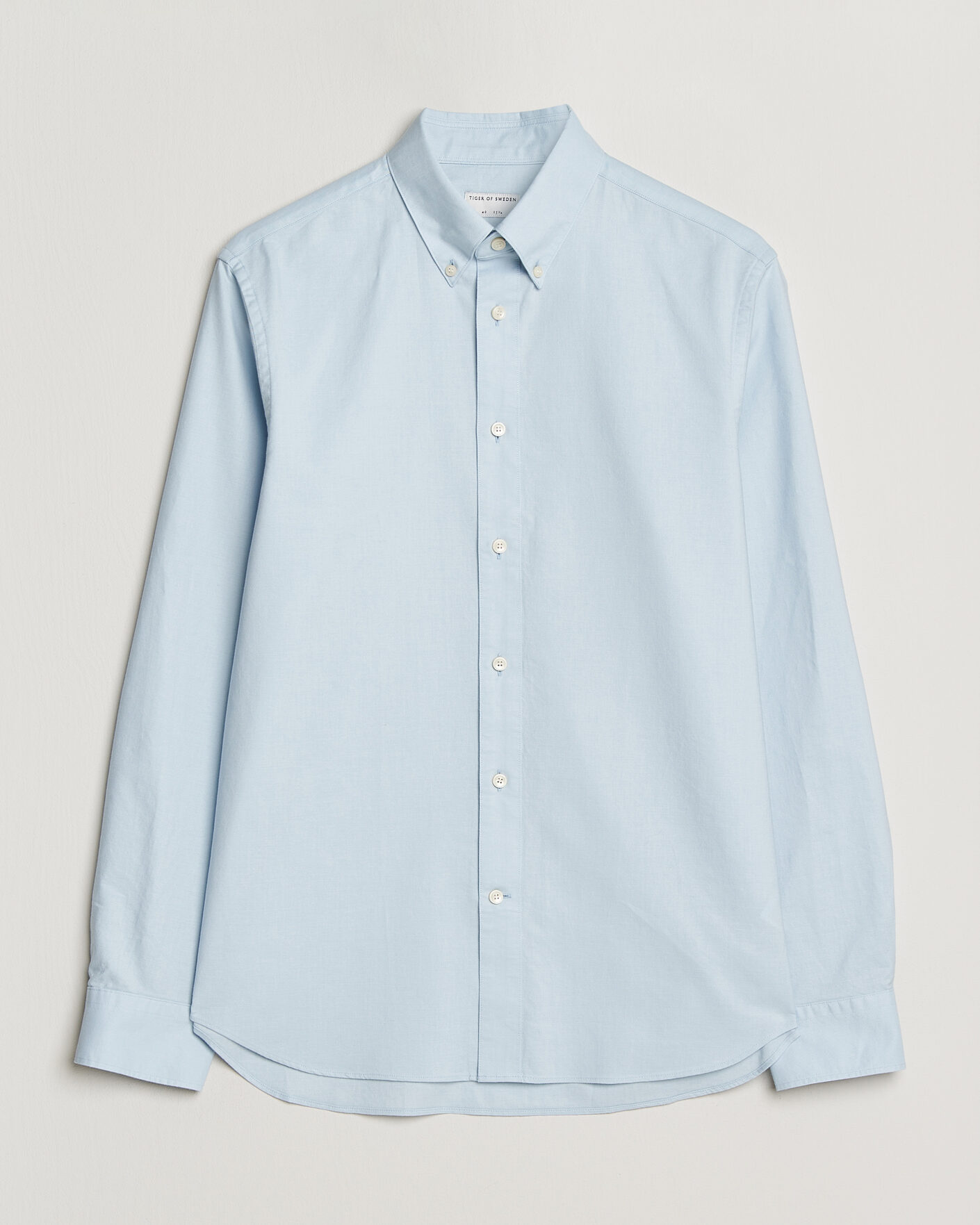 Herren | Hemden | Tiger of Sweden | Bjorn Oxford Shirt Light Blue