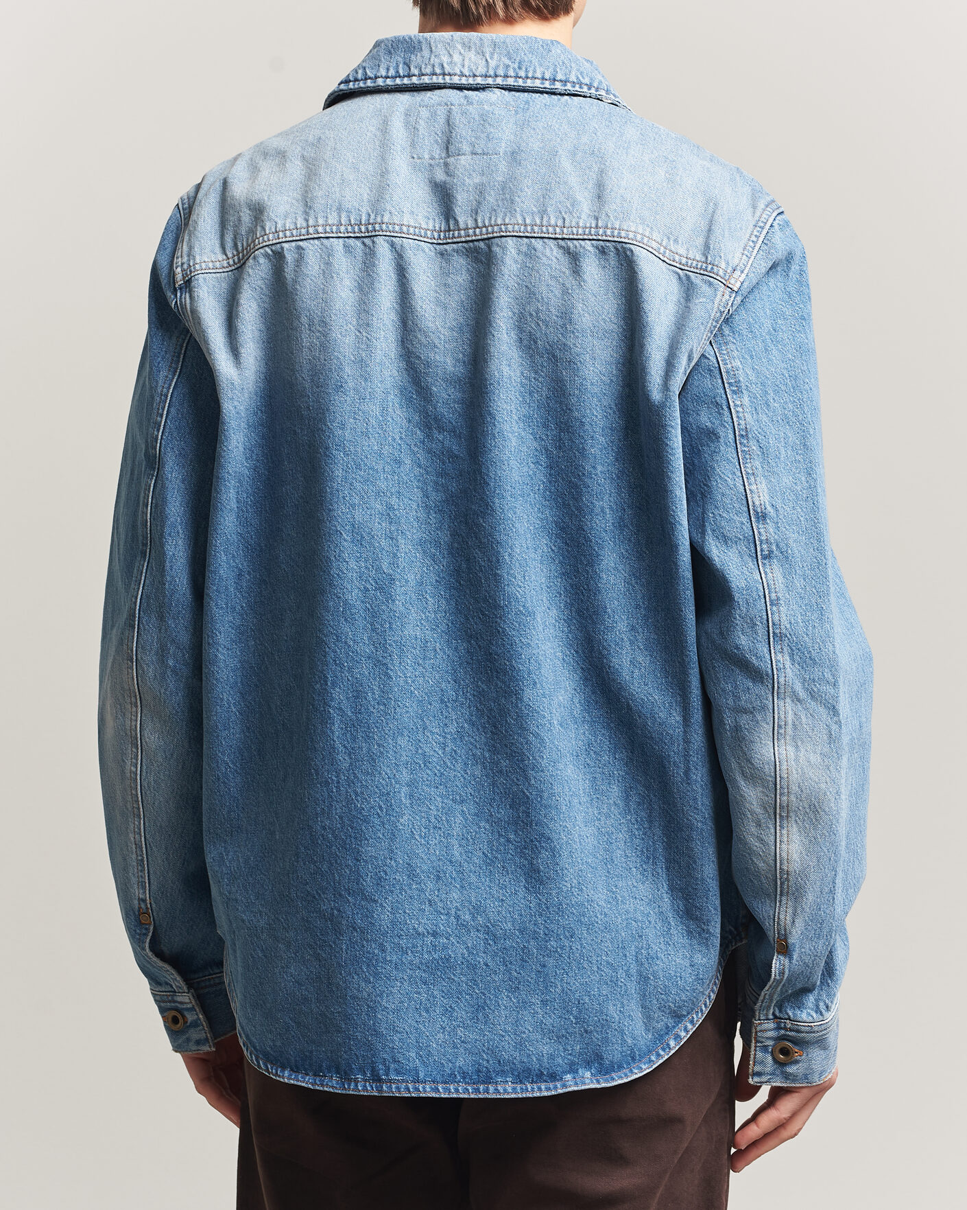 Herren | Jacken | Tiger of Sweden | Get Denim Jacket Light Blue