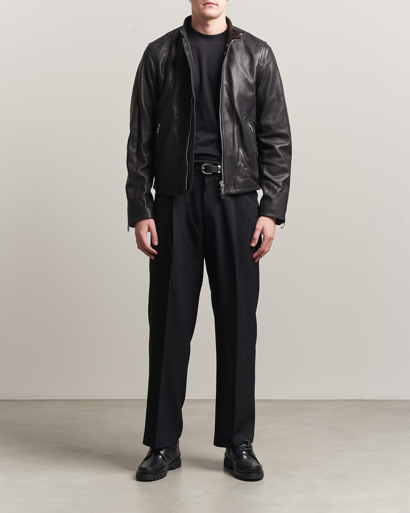 Herren | Jacken | Tiger of Sweden | Reier Leather Jacket Black