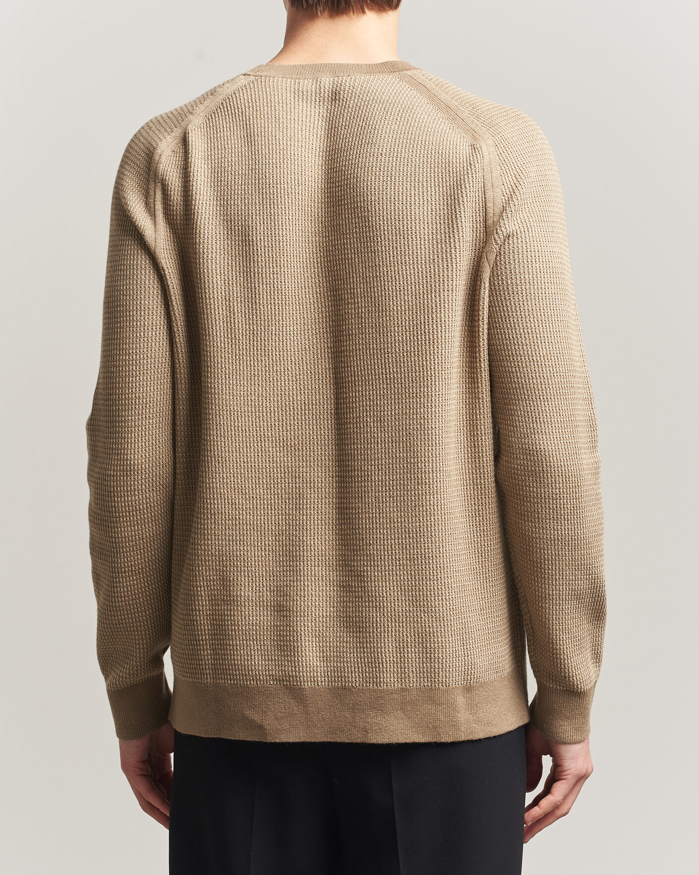 Herren | Pullover | Tiger of Sweden | Martin Knitted Sweater Umber Brown
