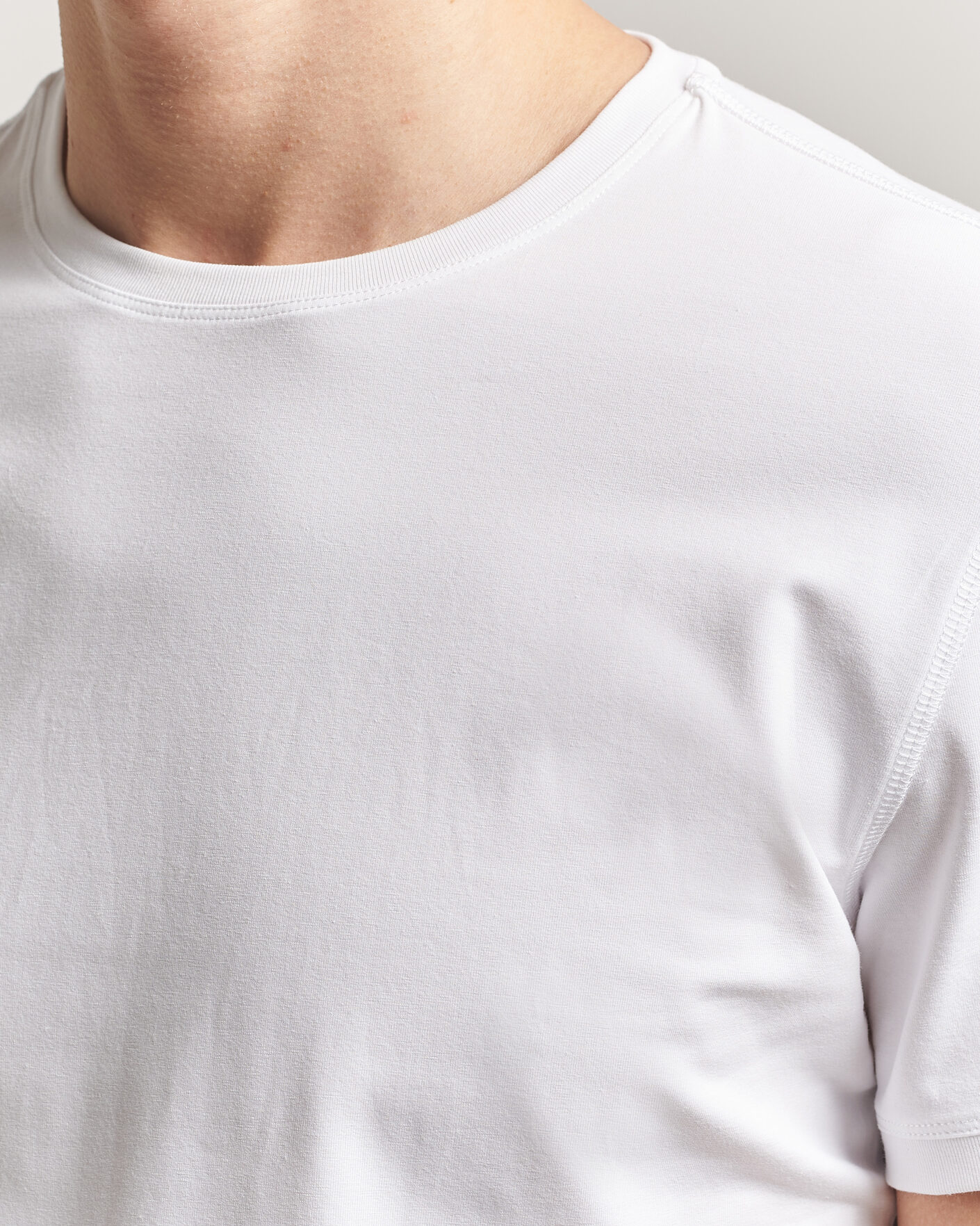 Herren | T-Shirts | Tiger of Sweden | Heimdal 2-Pack Crew Neck T-Shirt Pure White