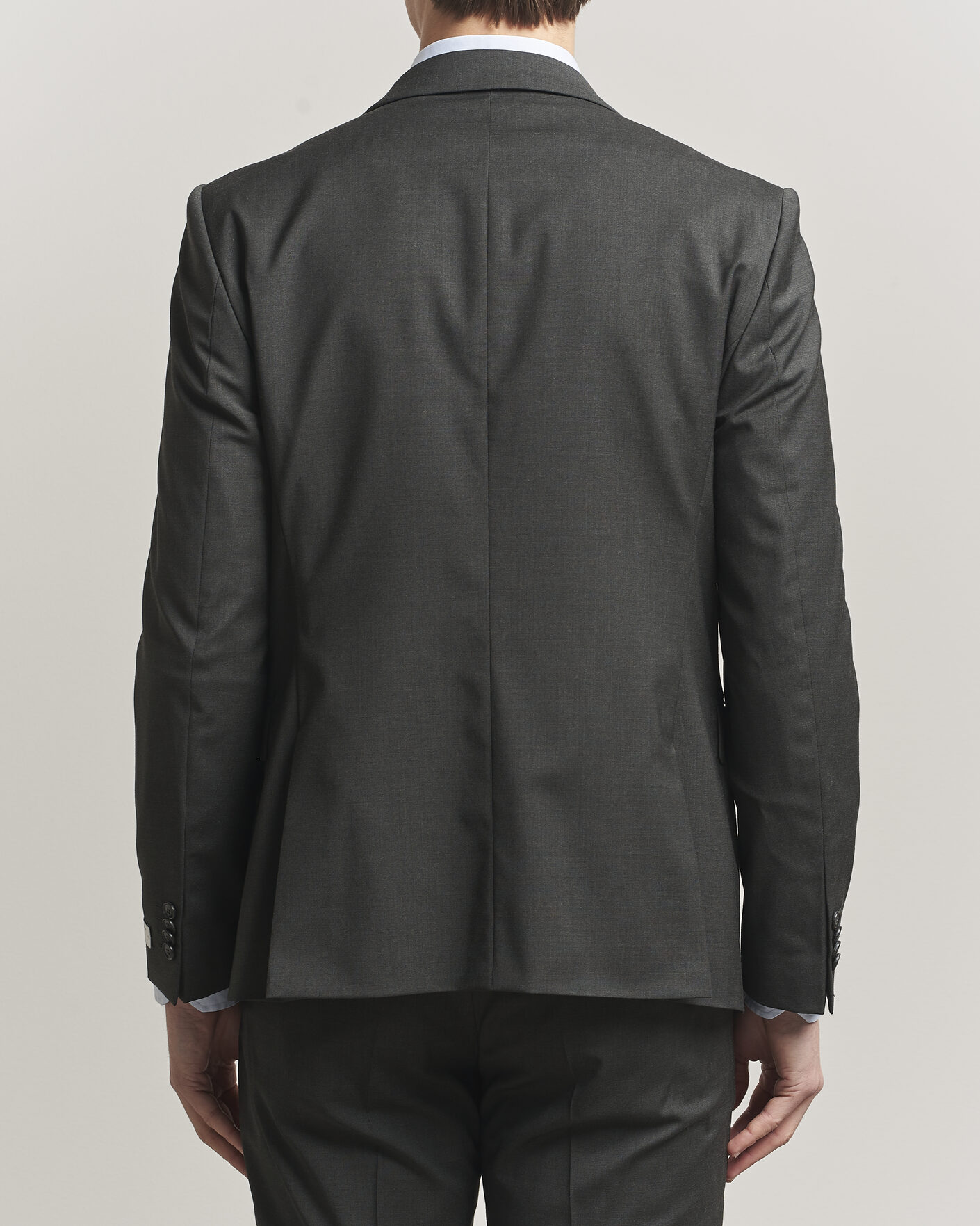 Herren | Sakkos | Tiger of Sweden | Jamie Wool Travel Suit Blazer Olive Extreme